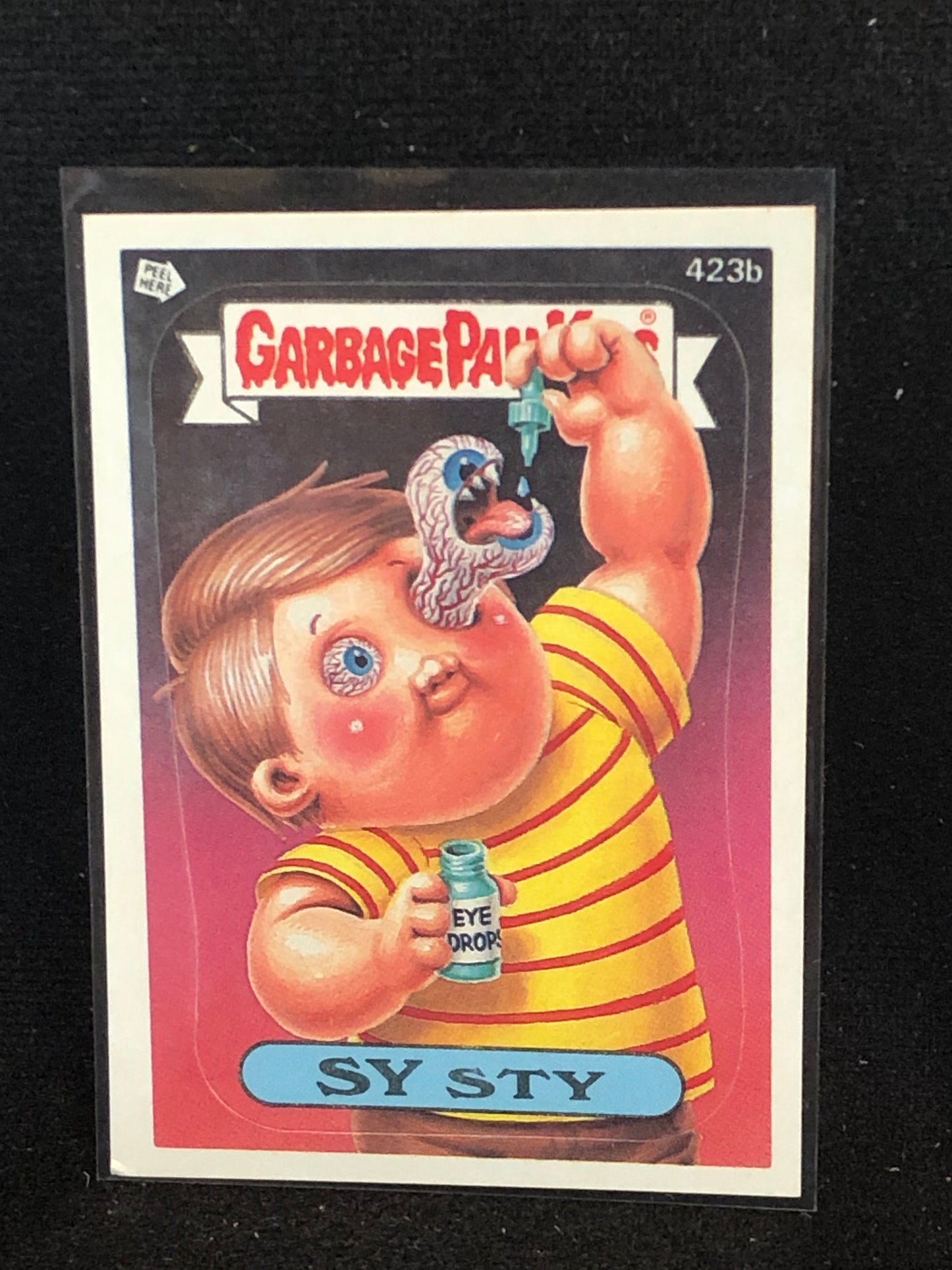 Garbage Pail Kids Original Series 11 (os11) 423b Sy Sty
