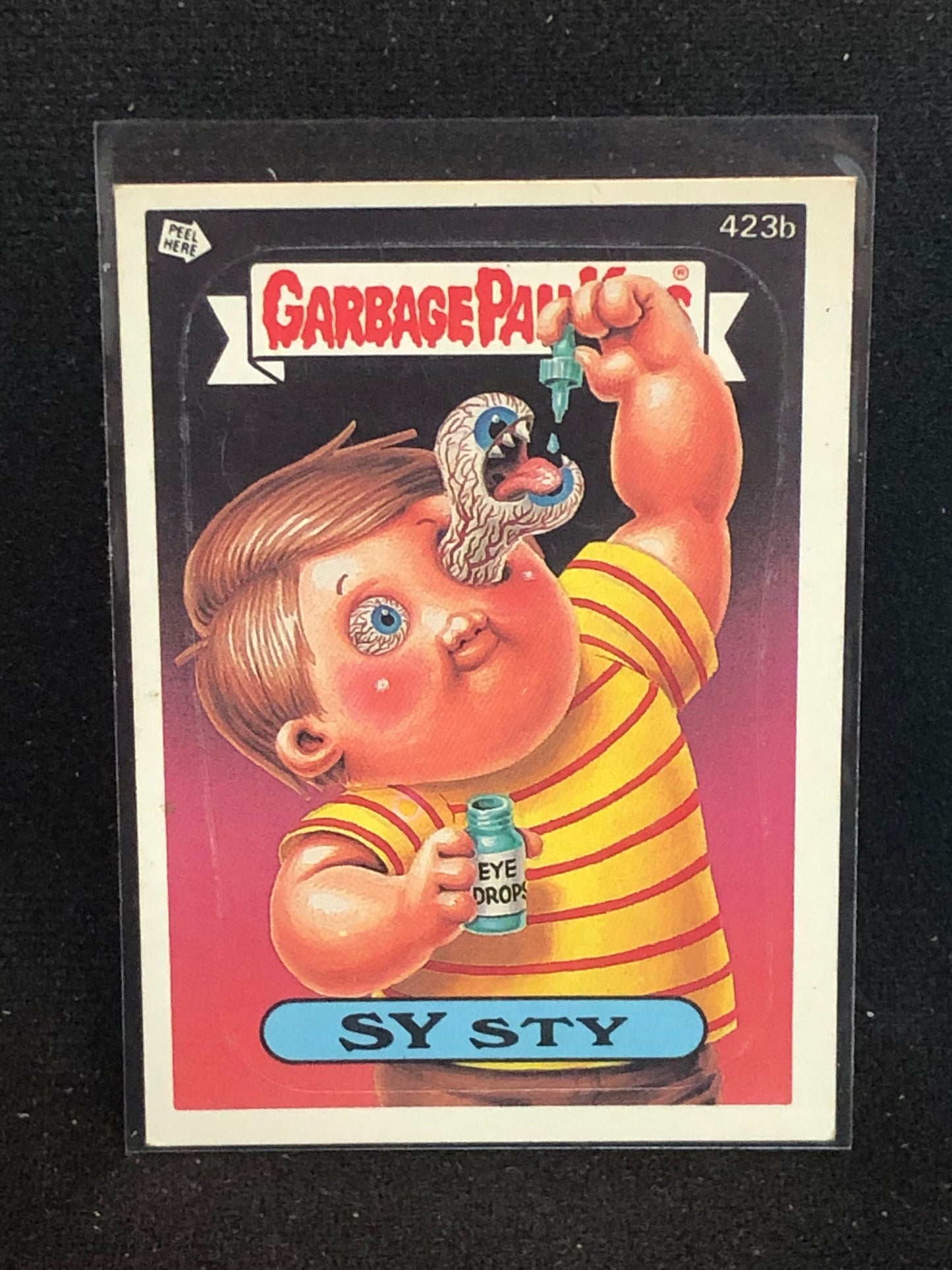 Garbage Pail Kids Original Series 11 (os11) 423b Sy Sty