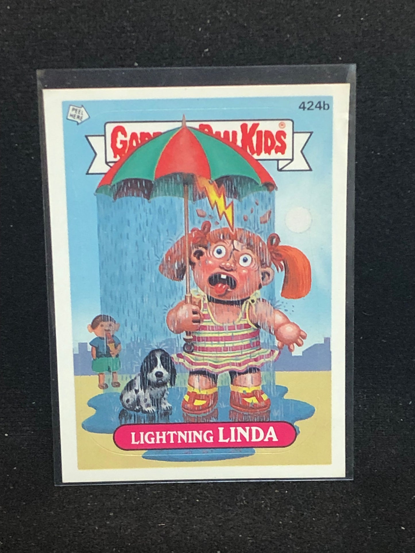 Garbage Pail Kids Original Series 11 (os11) 424b Lightning Linda