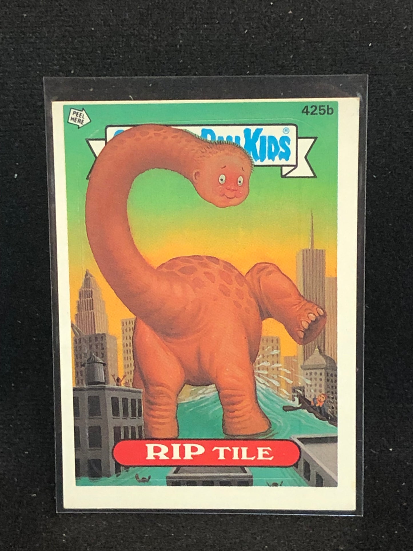 Garbage Pail Kids Original Series 11 (os11) 425b Rip Tile