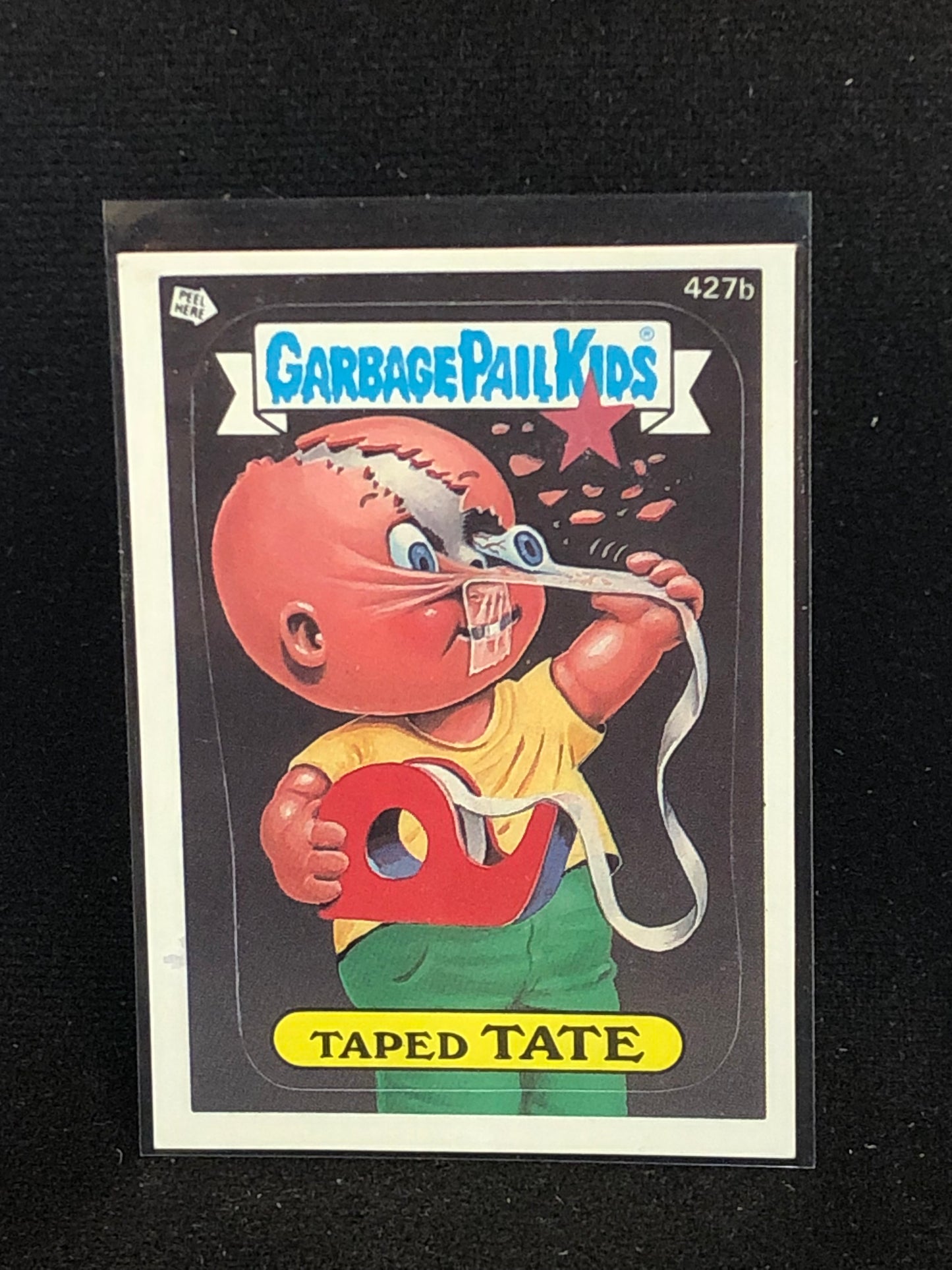 Garbage Pail Kids Original Series 11 (os11) 427b Taped Tate
