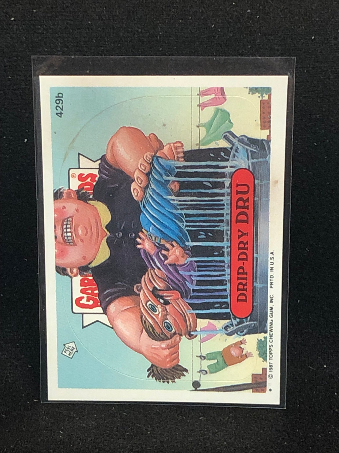 Garbage Pail Kids Original Series 11 (os11) 429b Drip Dry Dru