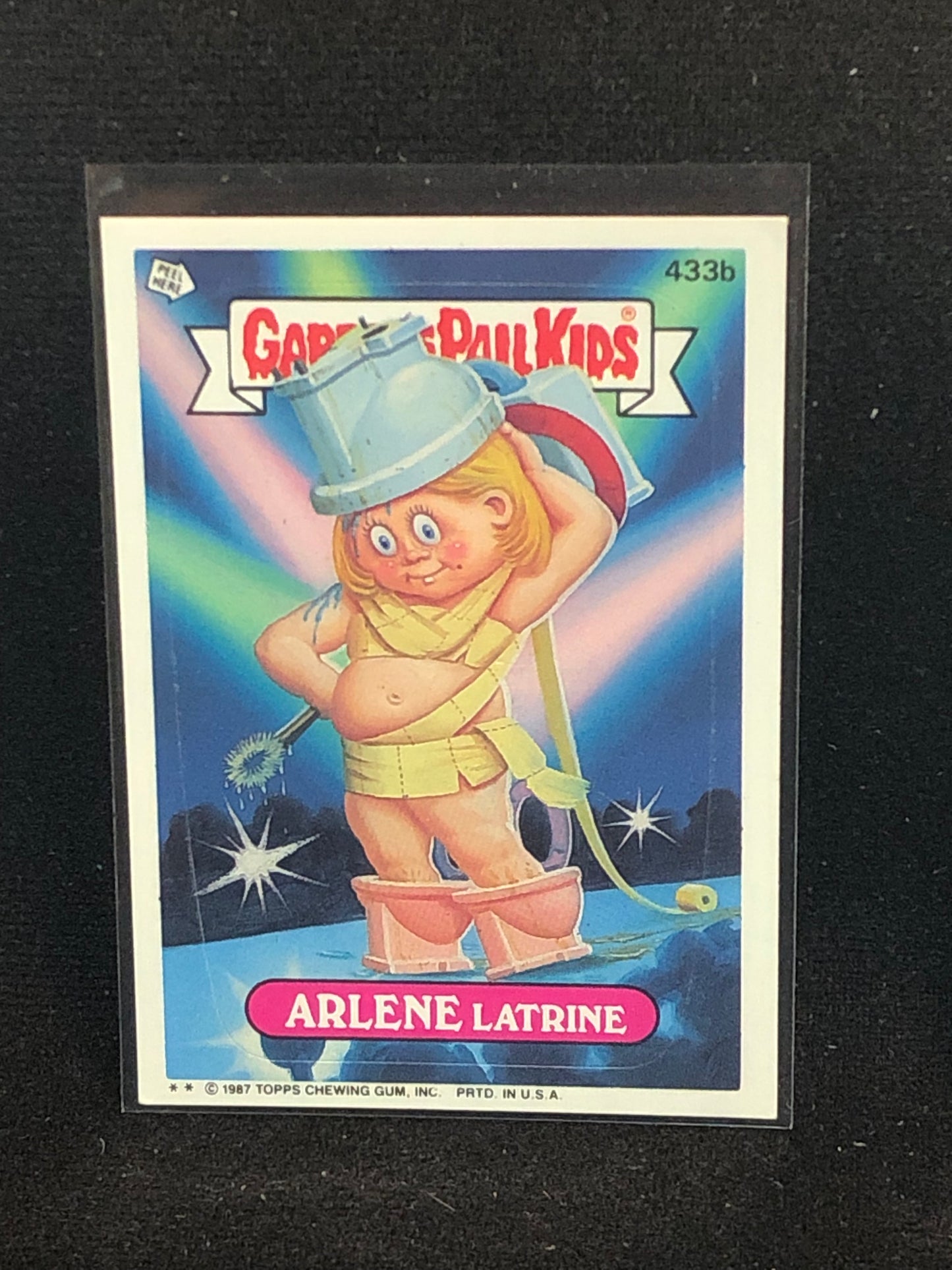 Garbage Pail Kids Original Series 11 (os11) 433b Arlene Latrine