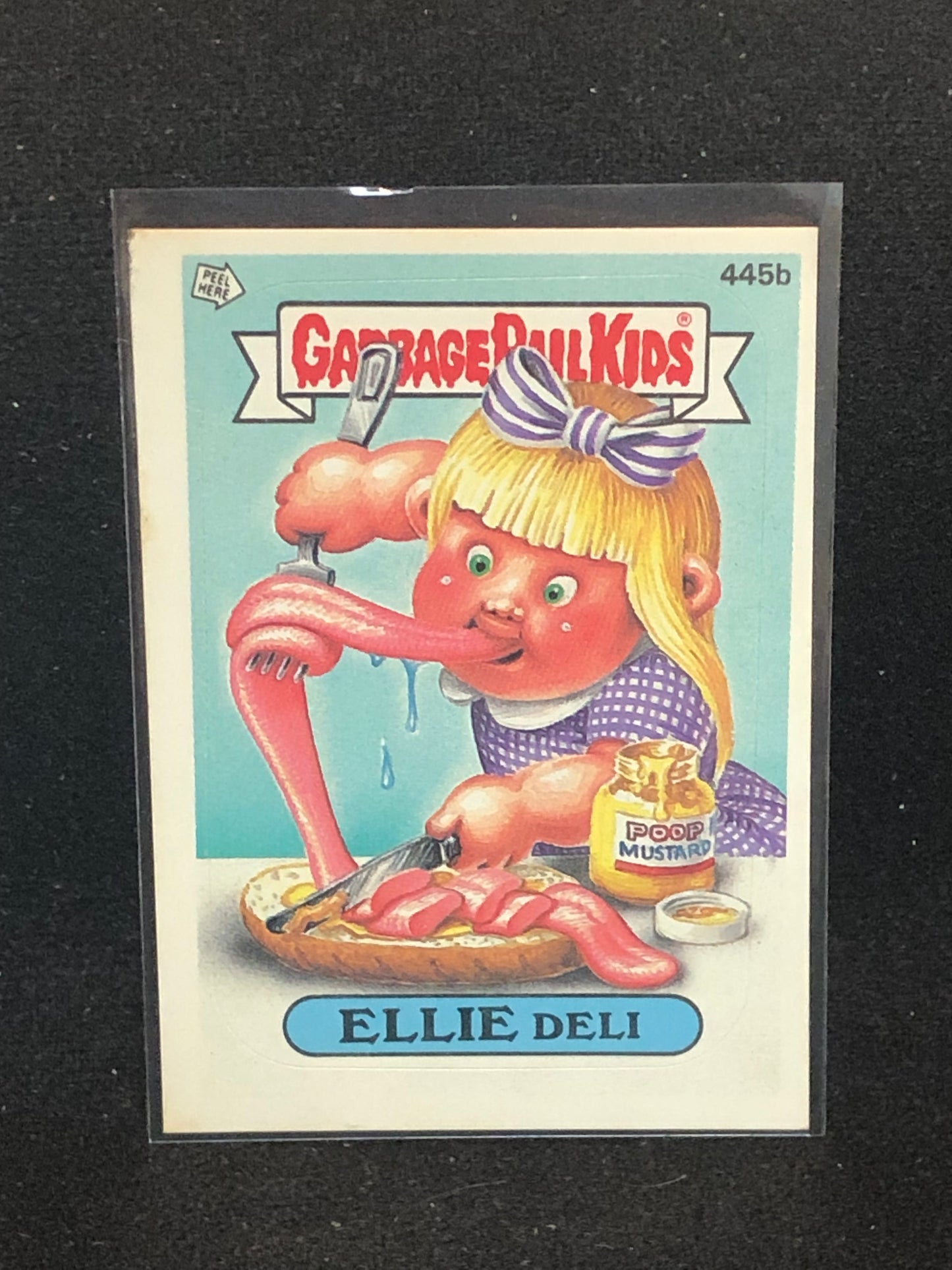 Garbage Pail Kids Original Series 11 (os11) 445b Ellie Deli