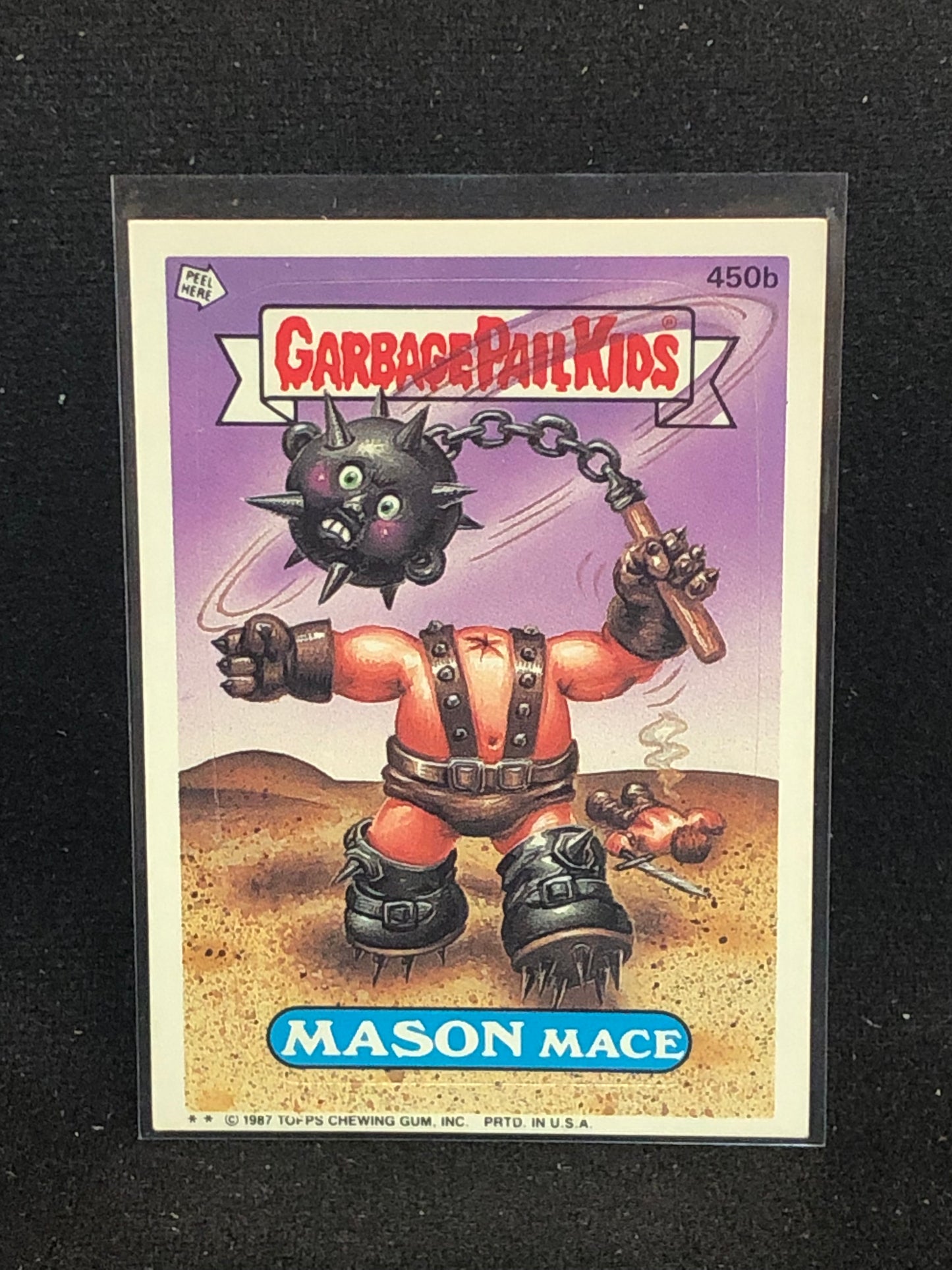 Garbage Pail Kids Original Series 11 (os11) 450b Mason Mace