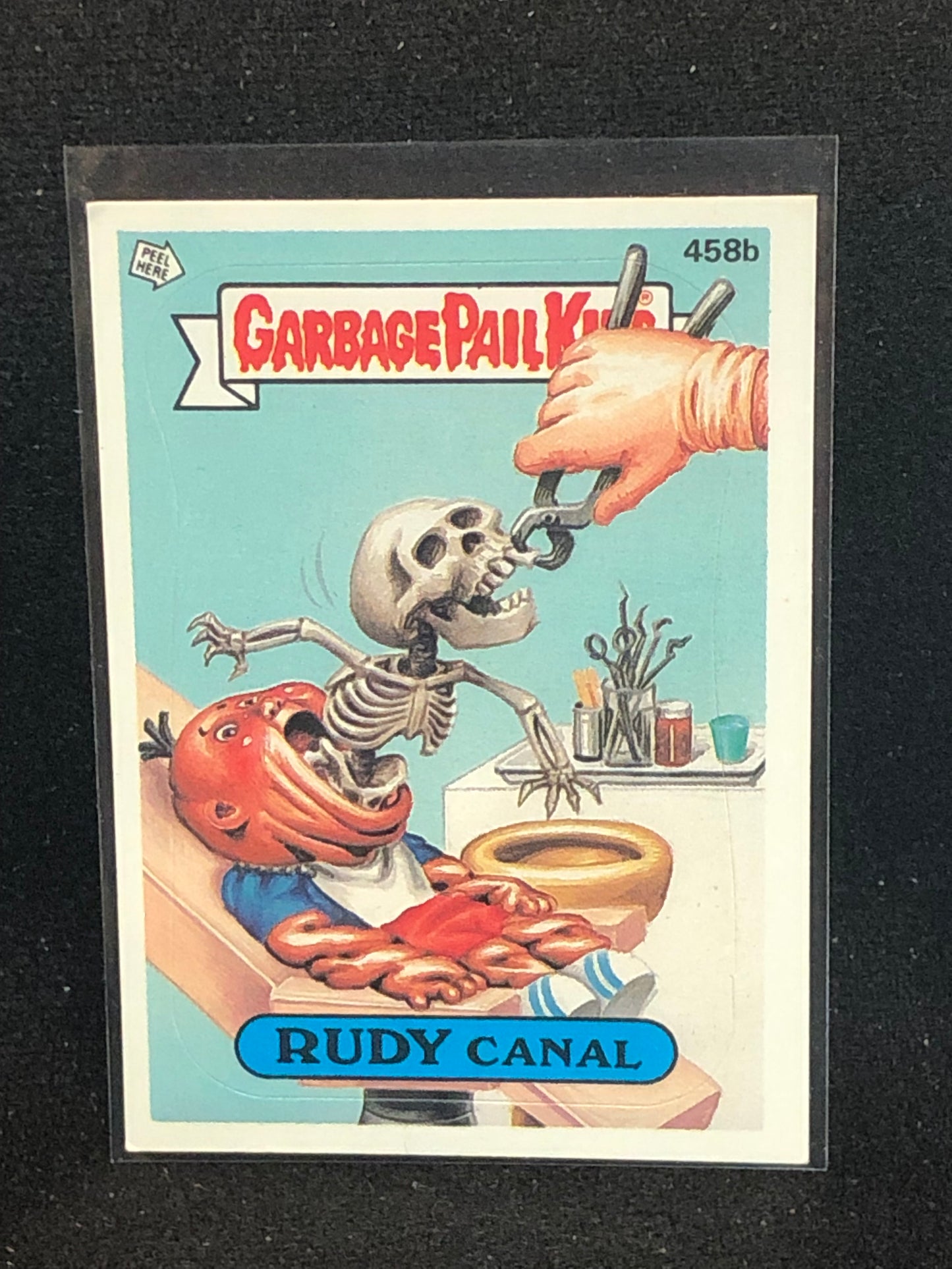 Garbage Pail Kids Original Series 11 (os11) 458b Rudy Canal