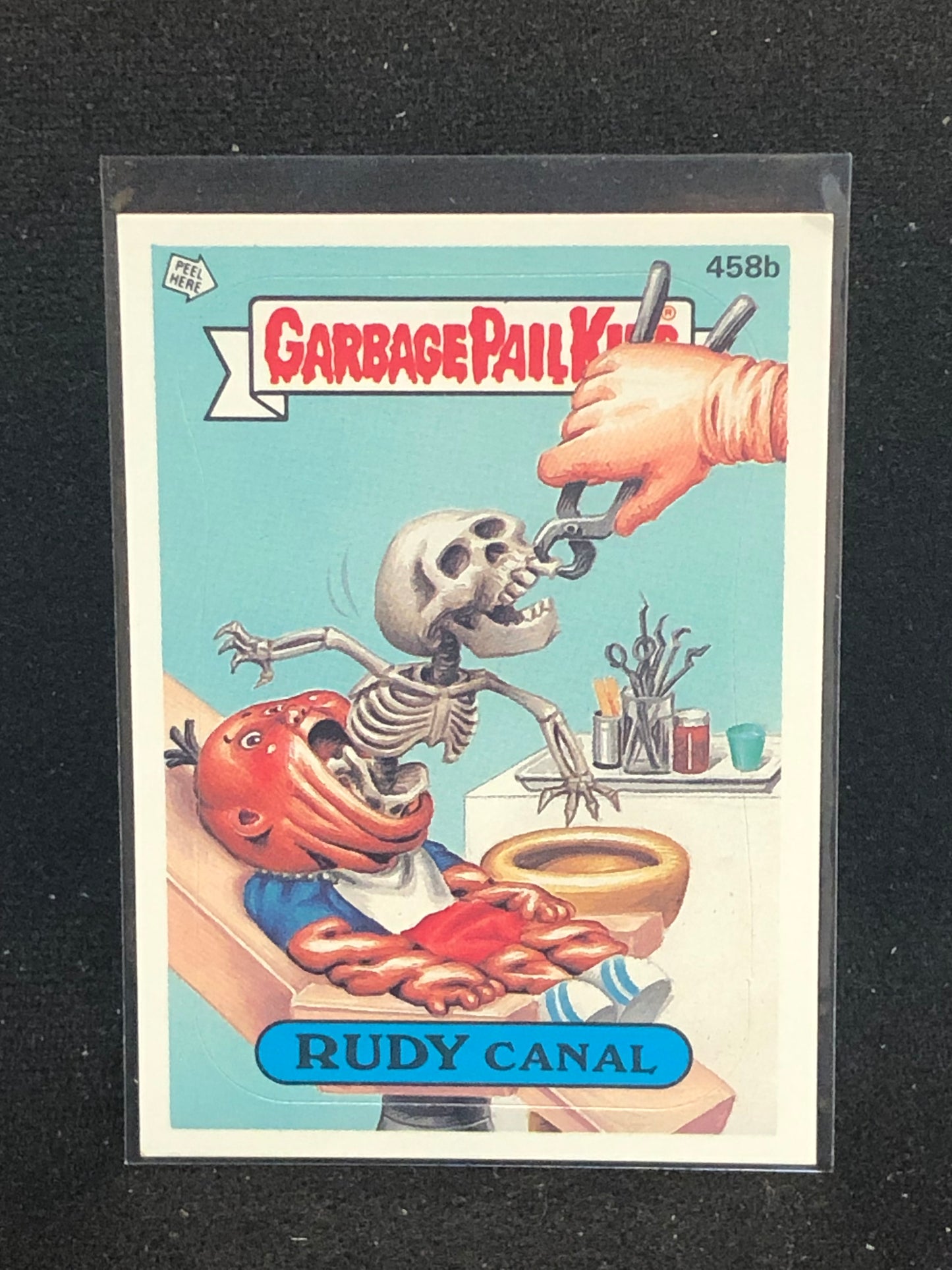 Garbage Pail Kids Original Series 11 (os11) 458b Rudy Canal