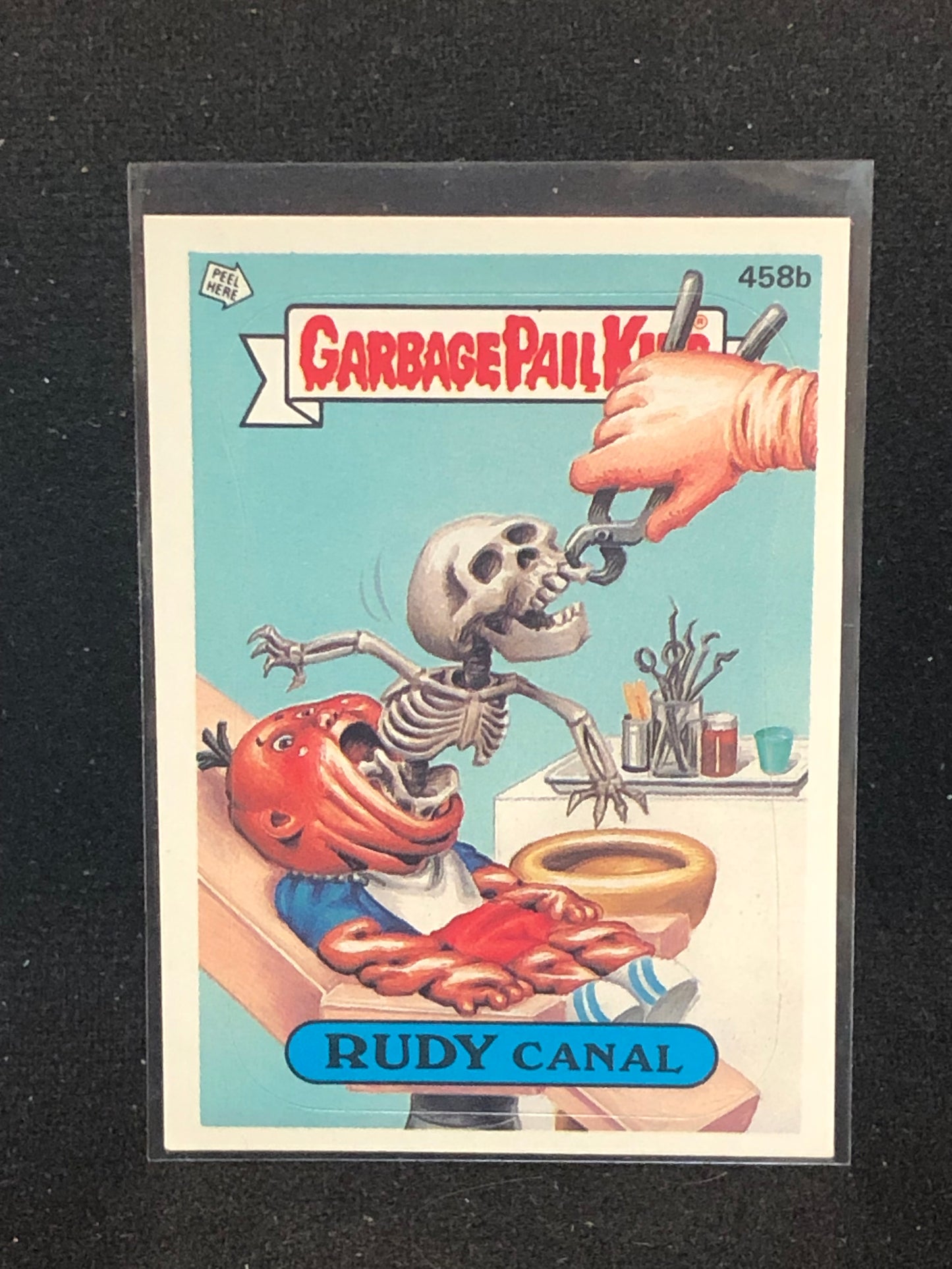 Garbage Pail Kids Original Series 11 (os11) 458b Rudy Canal
