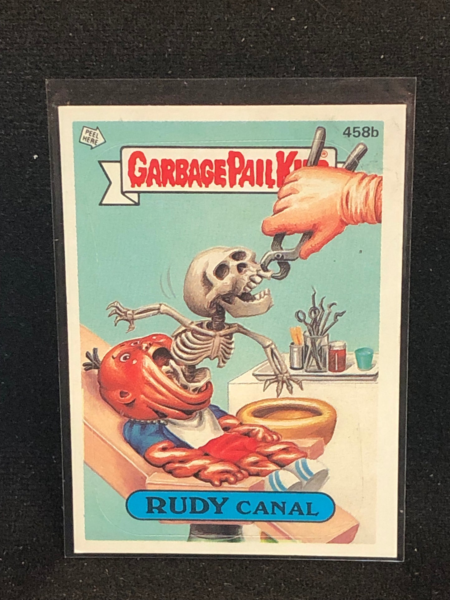 Garbage Pail Kids Original Series 11 (os11) 458b Rudy Canal