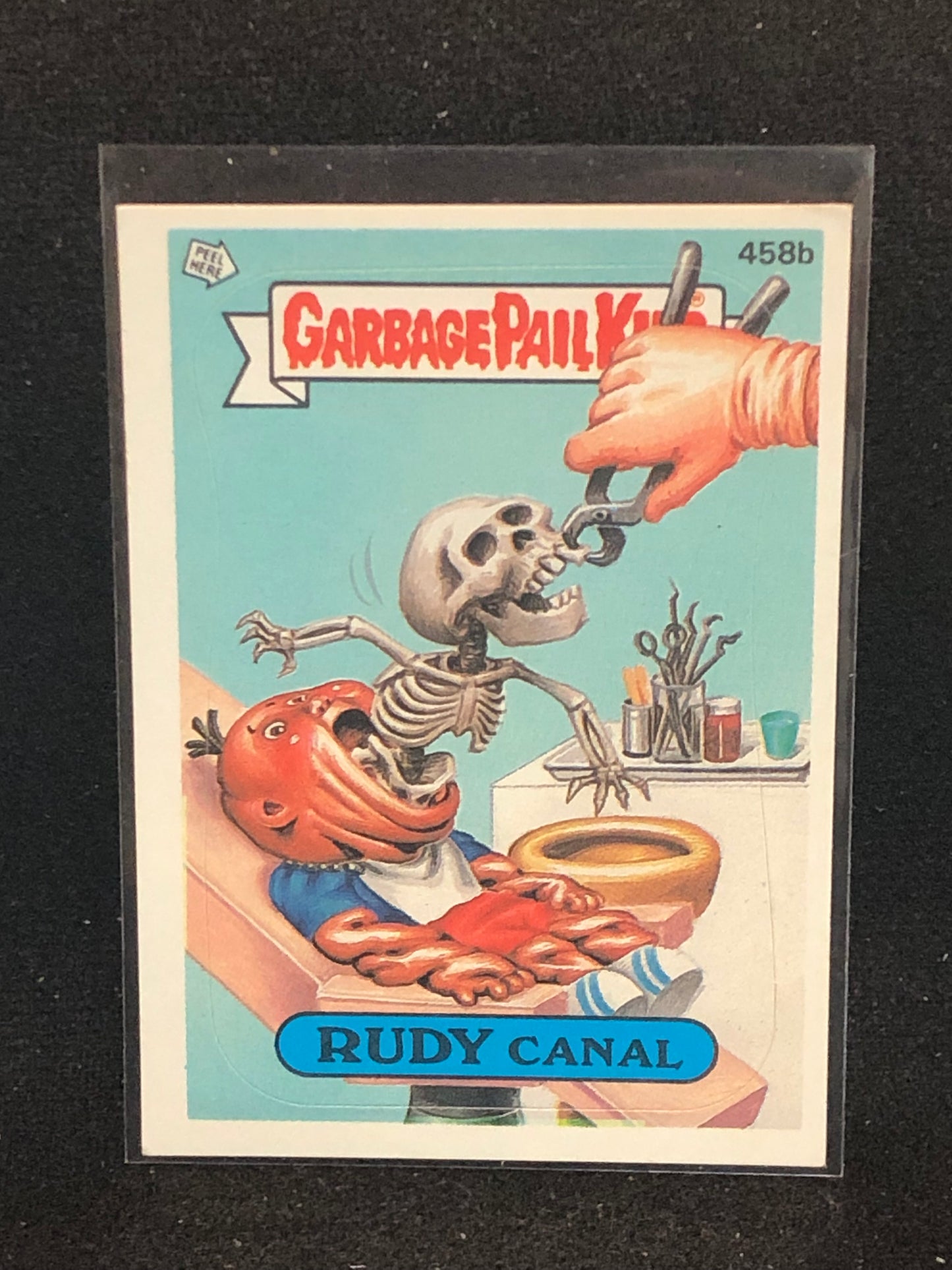 Garbage Pail Kids Original Series 11 (os11) 458b Rudy Canal