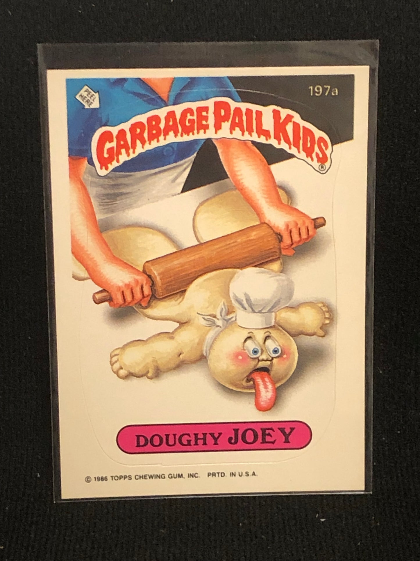 Garbage Pail Kids Original Series 5 (os5) 197a Doughy Joey