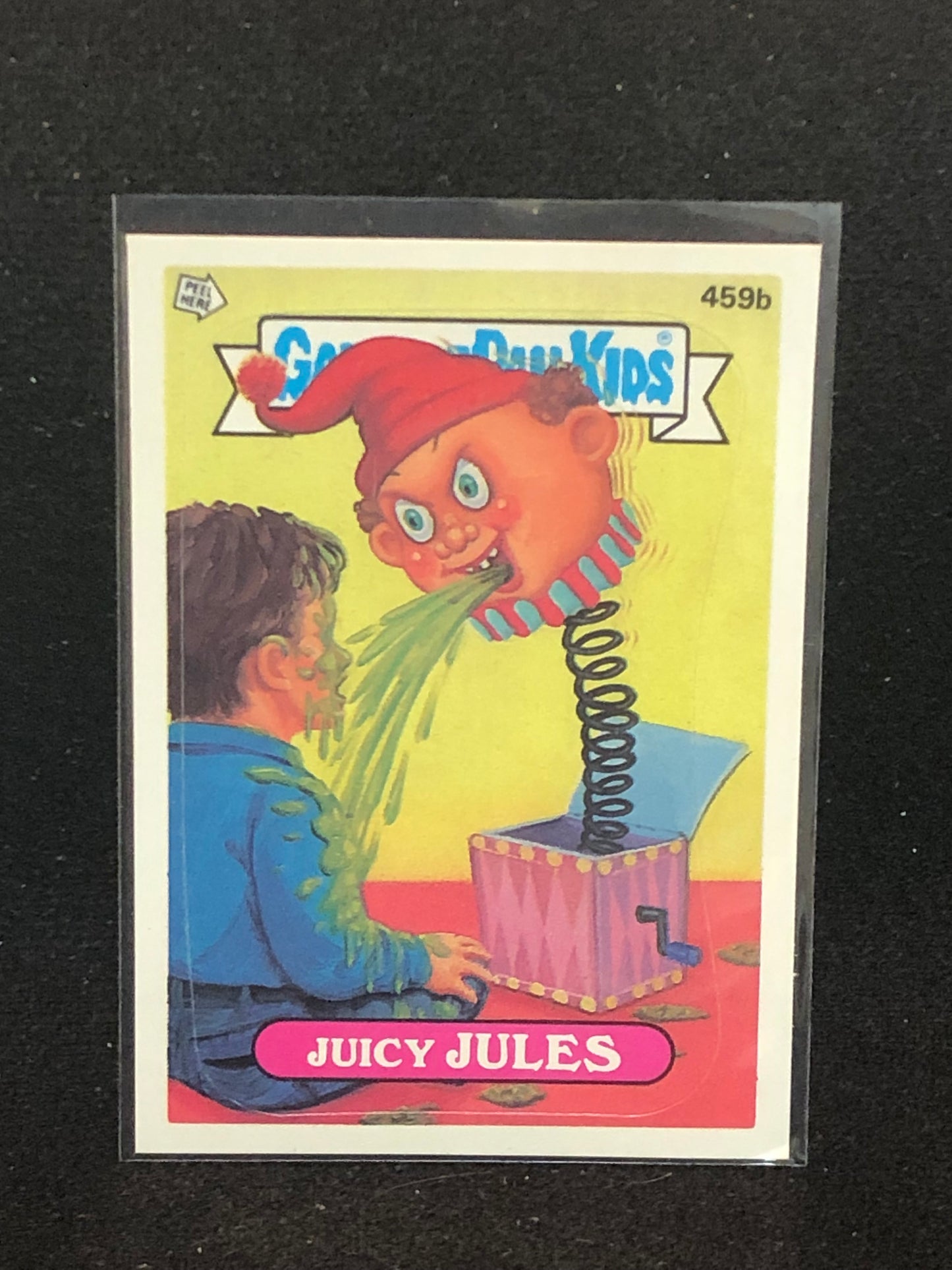 Garbage Pail Kids Original Series 11 (os11) 459b Juicy Jules
