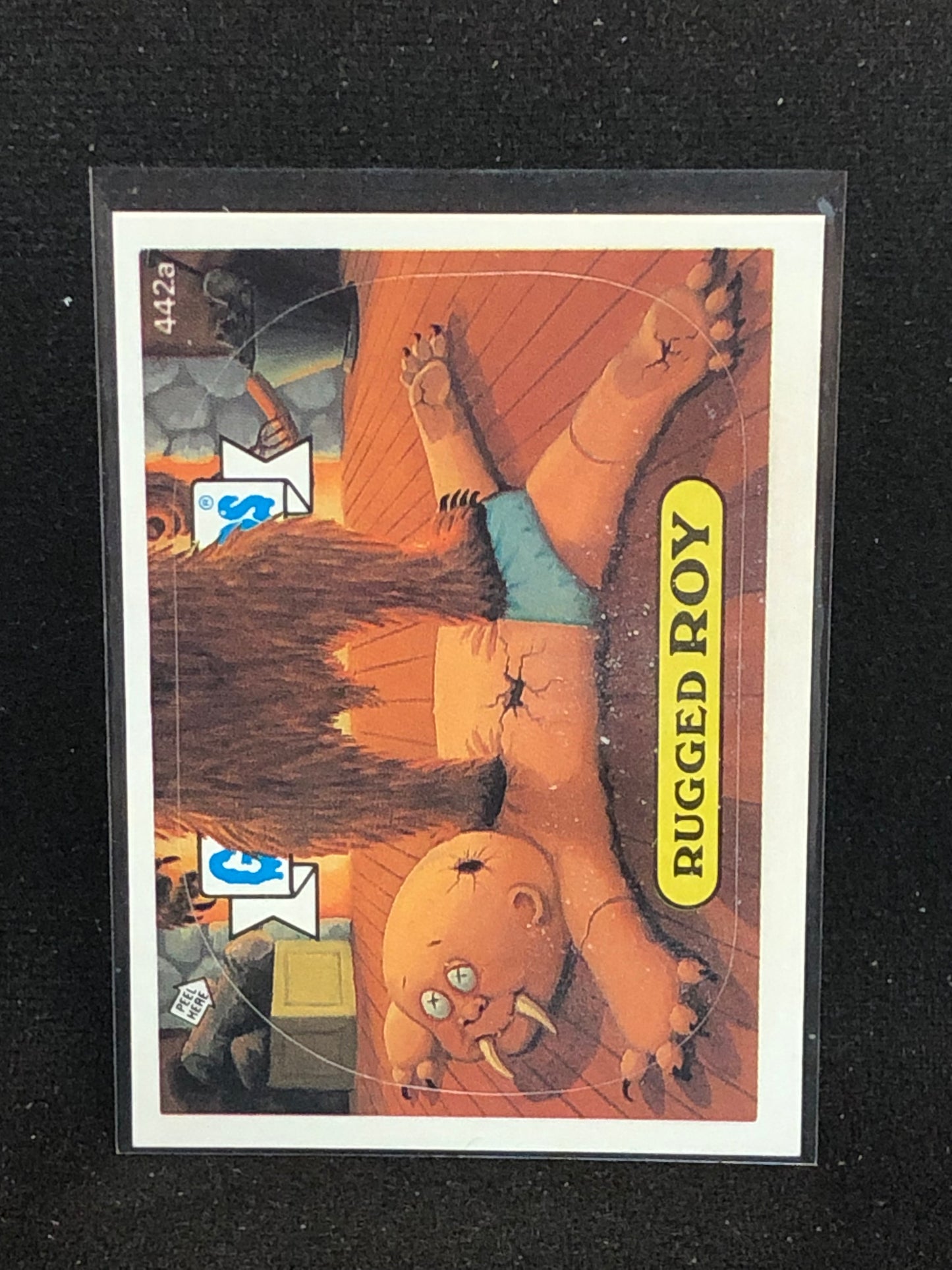Garbage Pail Kids Original Series 11 (os11) 442a Rugged Roy