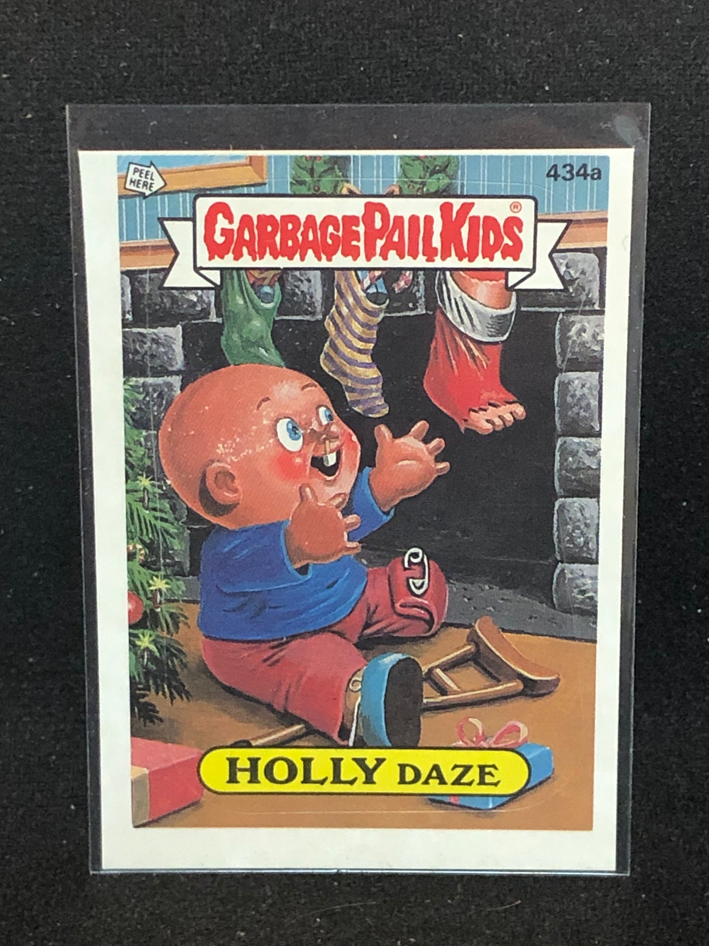 Garbage Pail Kids Original Series 11 (os11) 434a Holly Daze