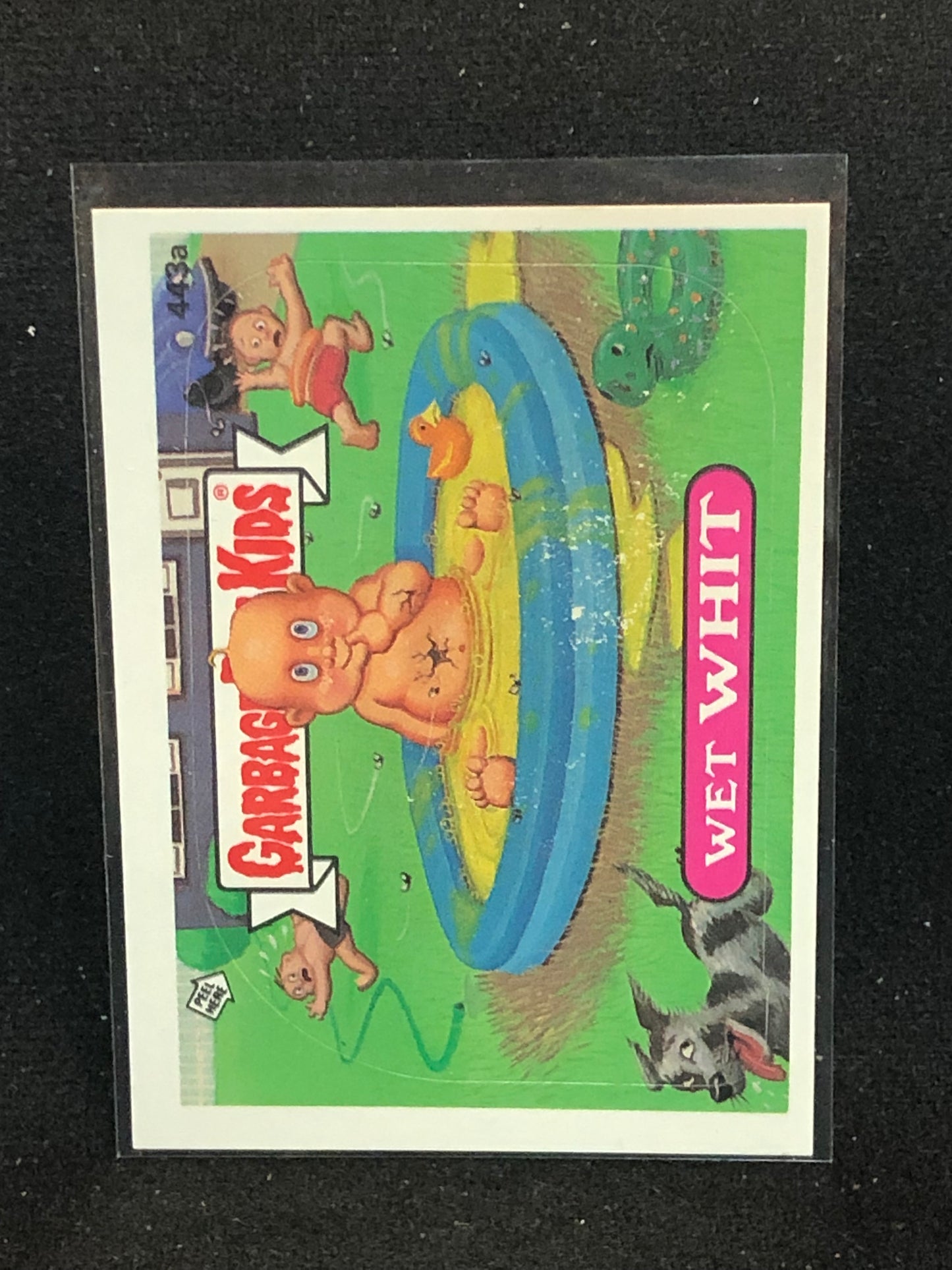Garbage Pail Kids Original Series 11 (os11) 443a Wet Whit