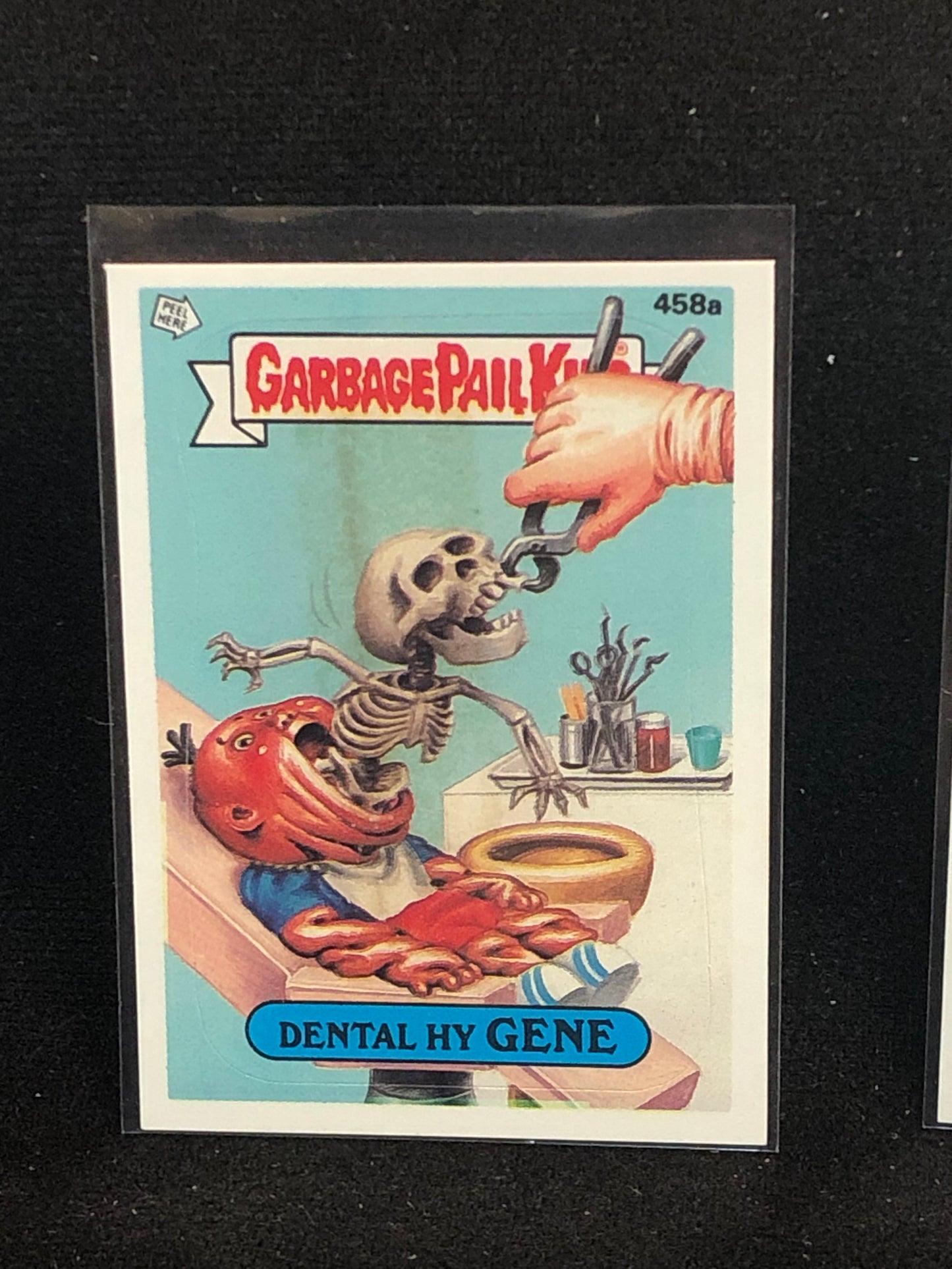 Garbage Pail Kids Original Series 11 (os11) 458a Dental Hy Gene