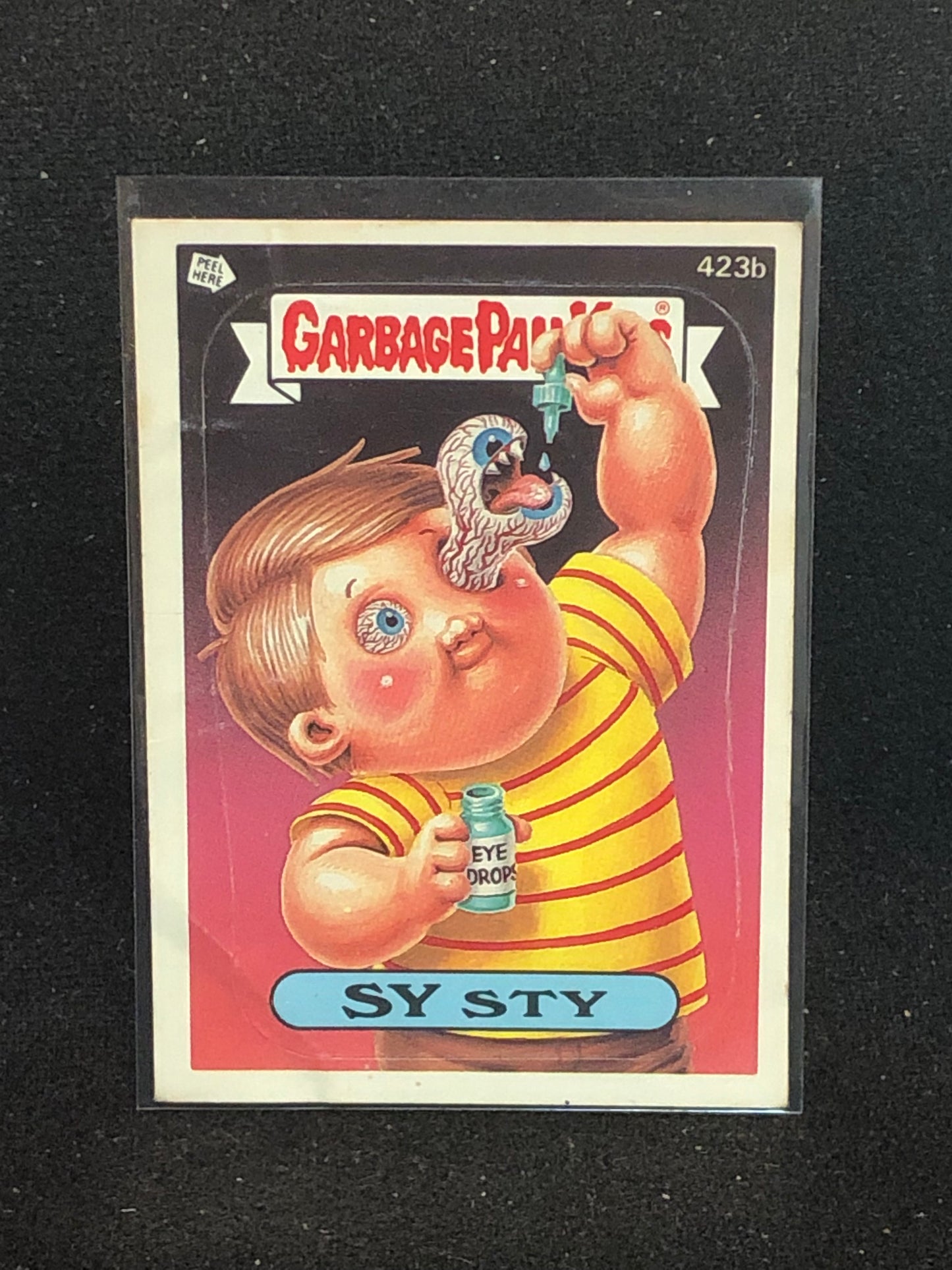 Garbage Pail Kids Original Series 11 (os11) 423b Sy Sty
