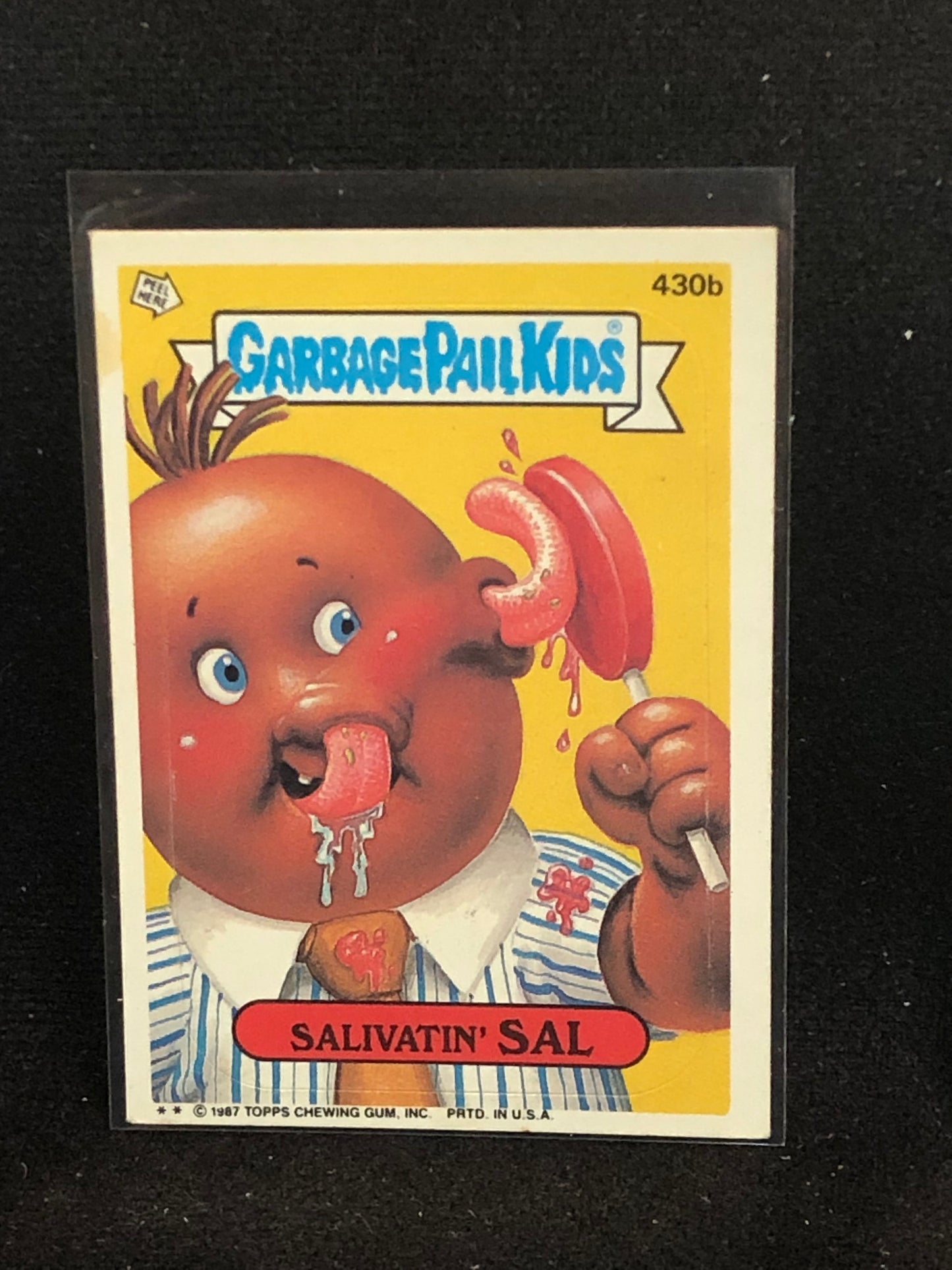 Garbage Pail Kids Original Series 11 (os11) 430b Salivatin Sal