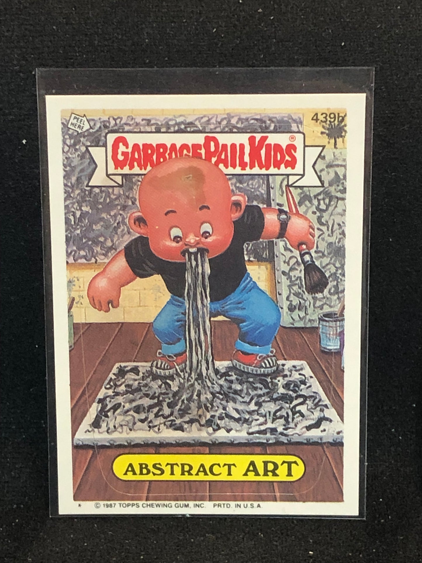Garbage Pail Kids Original Series 11 (os11) 439b Abstract Art