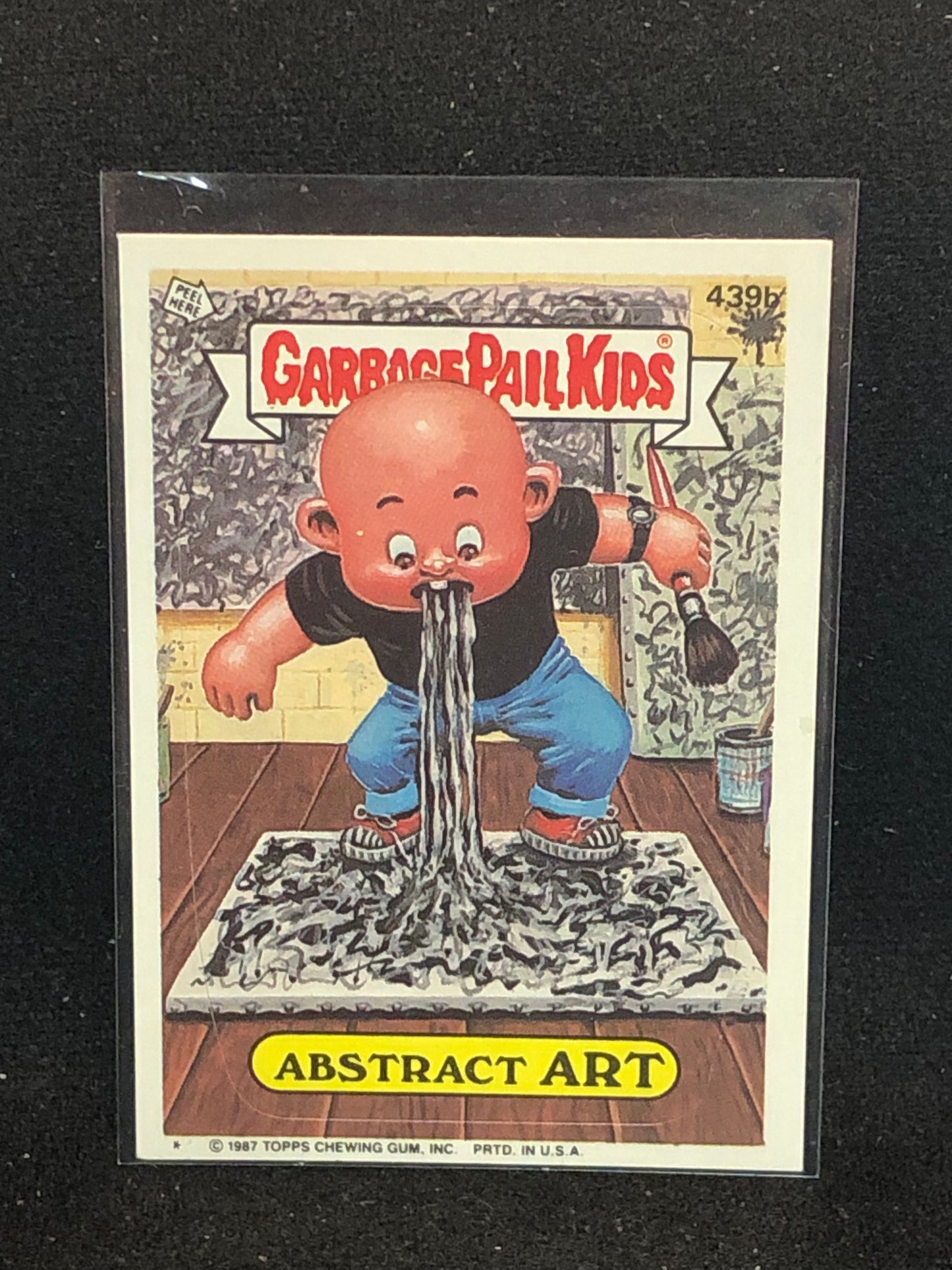 Garbage Pail Kids Original Series 11 (os11) 439b Abstract Art