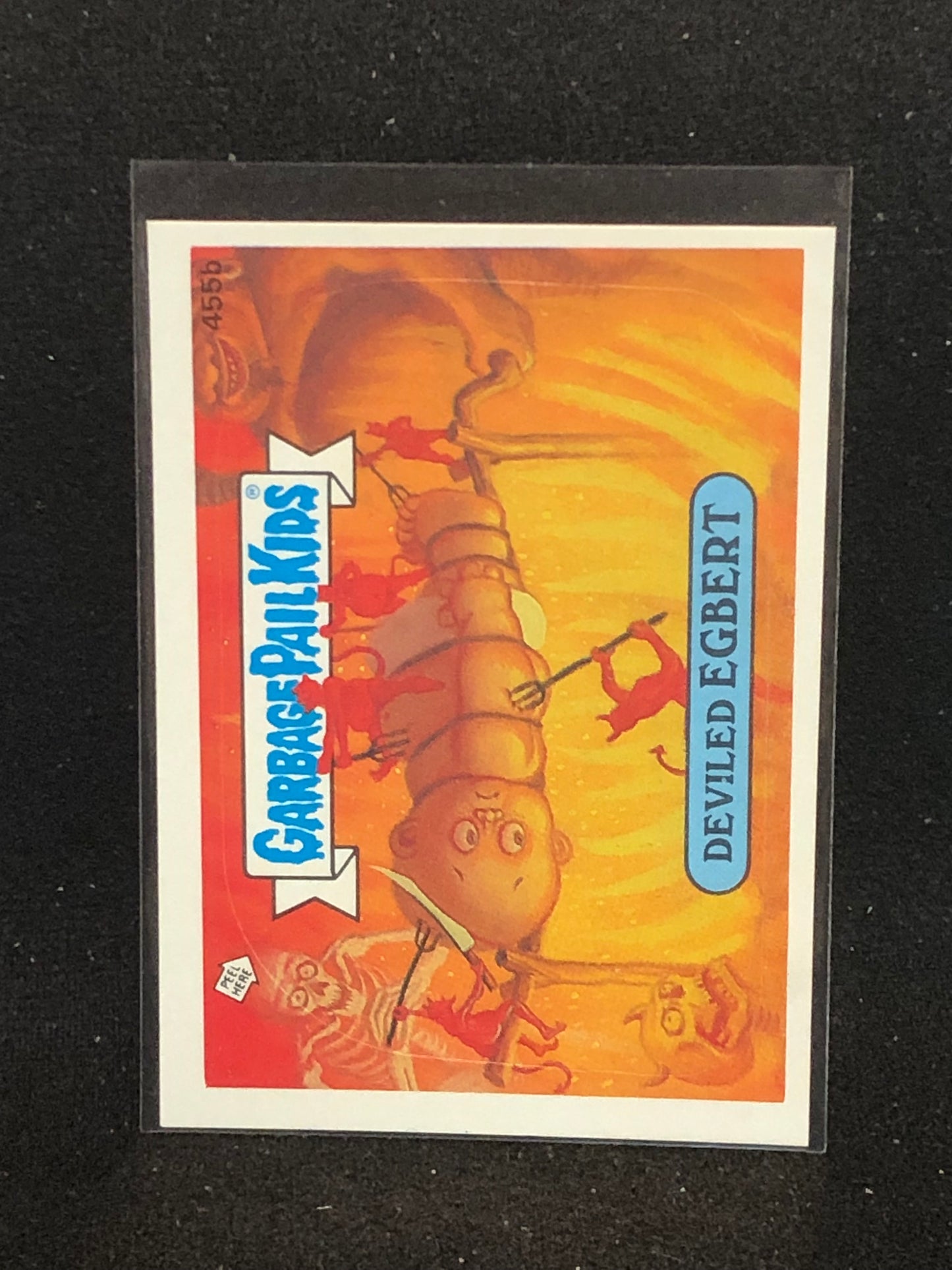 Garbage Pail Kids Original Series 11 (os11) 455b Deviled Egbert