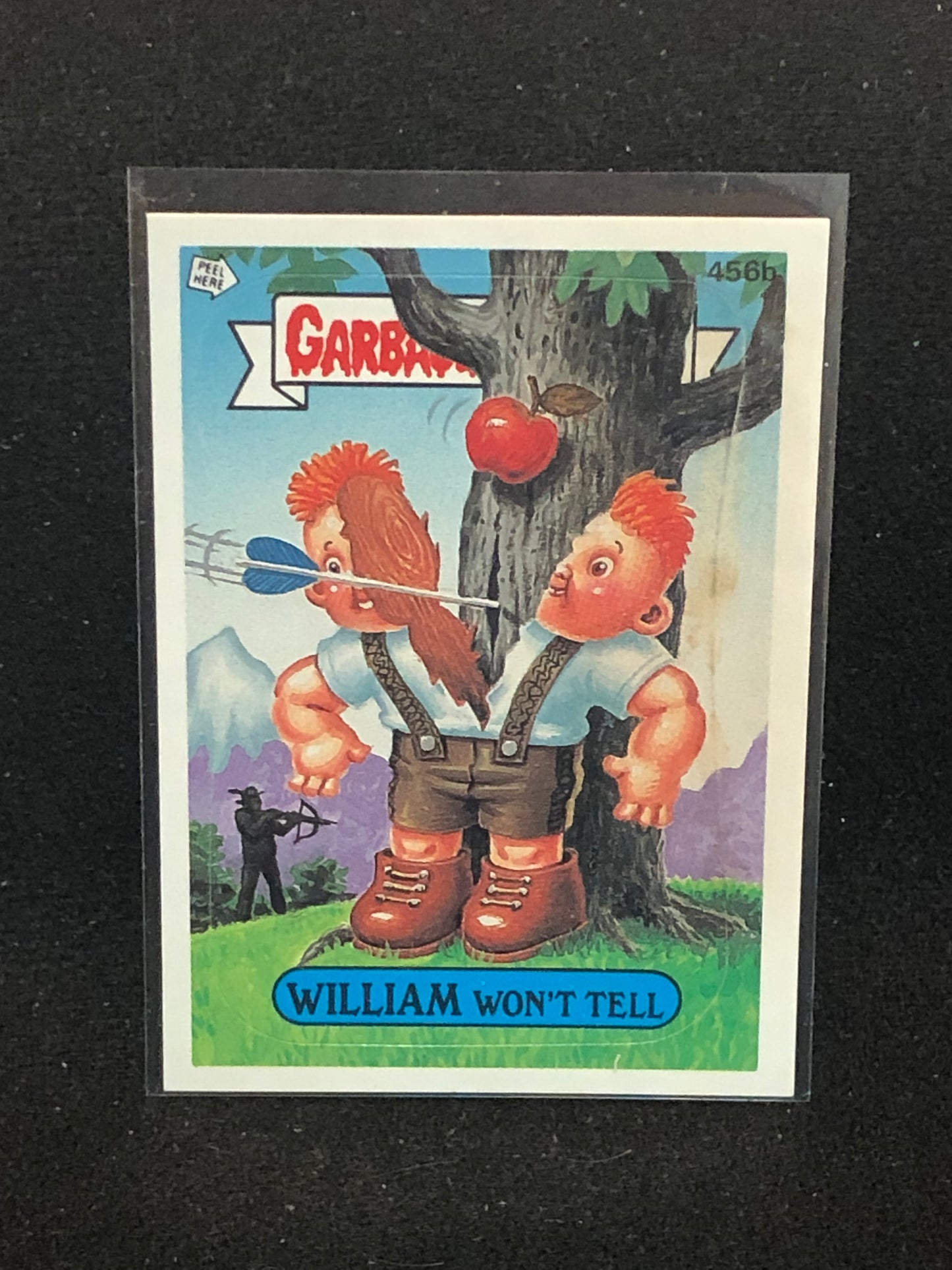 Garbage Pail Kids Original Series 11 (os11) 456b William Won't Tell