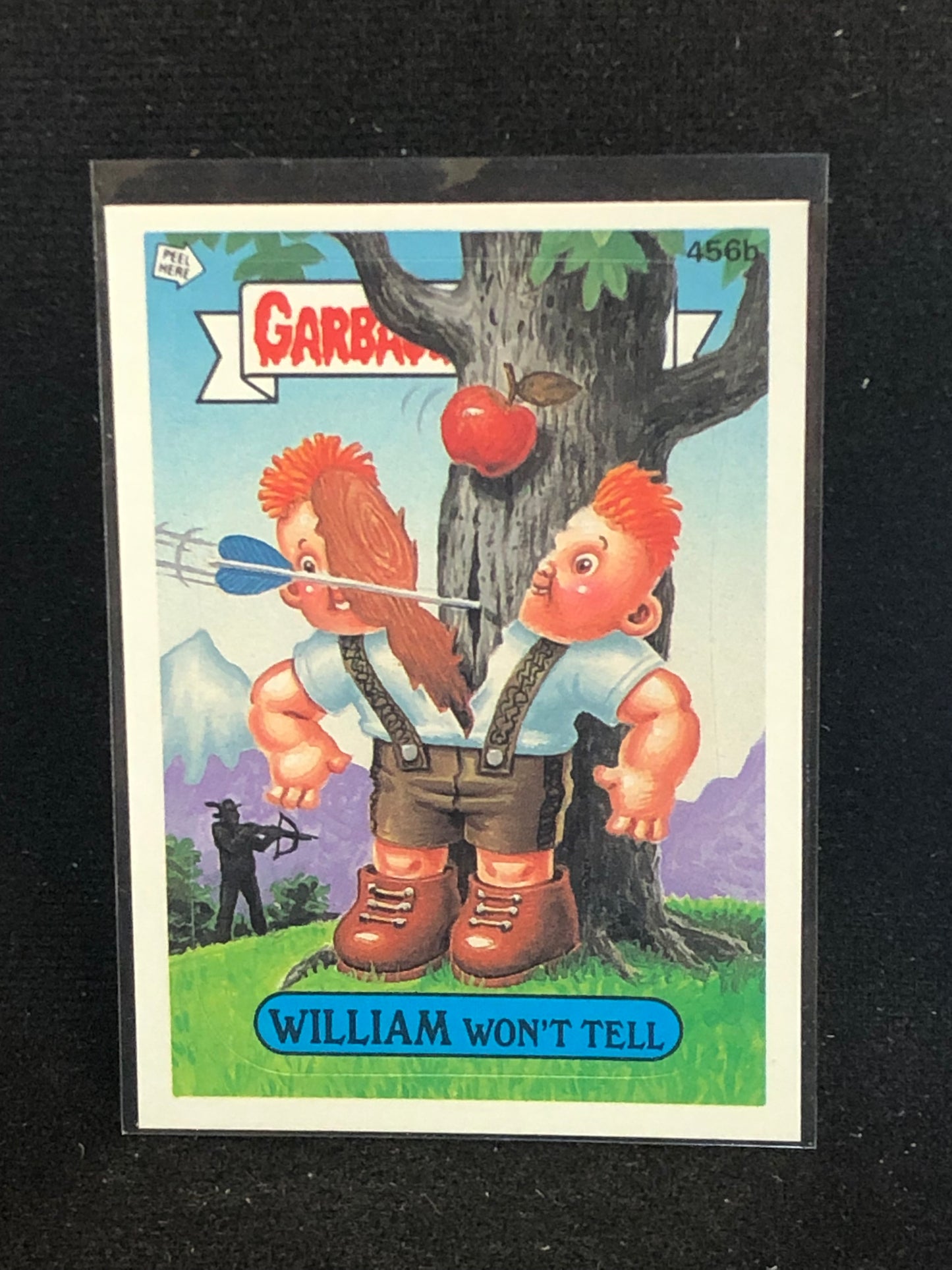 Garbage Pail Kids Original Series 11 (os11) 456b William Won't Tell