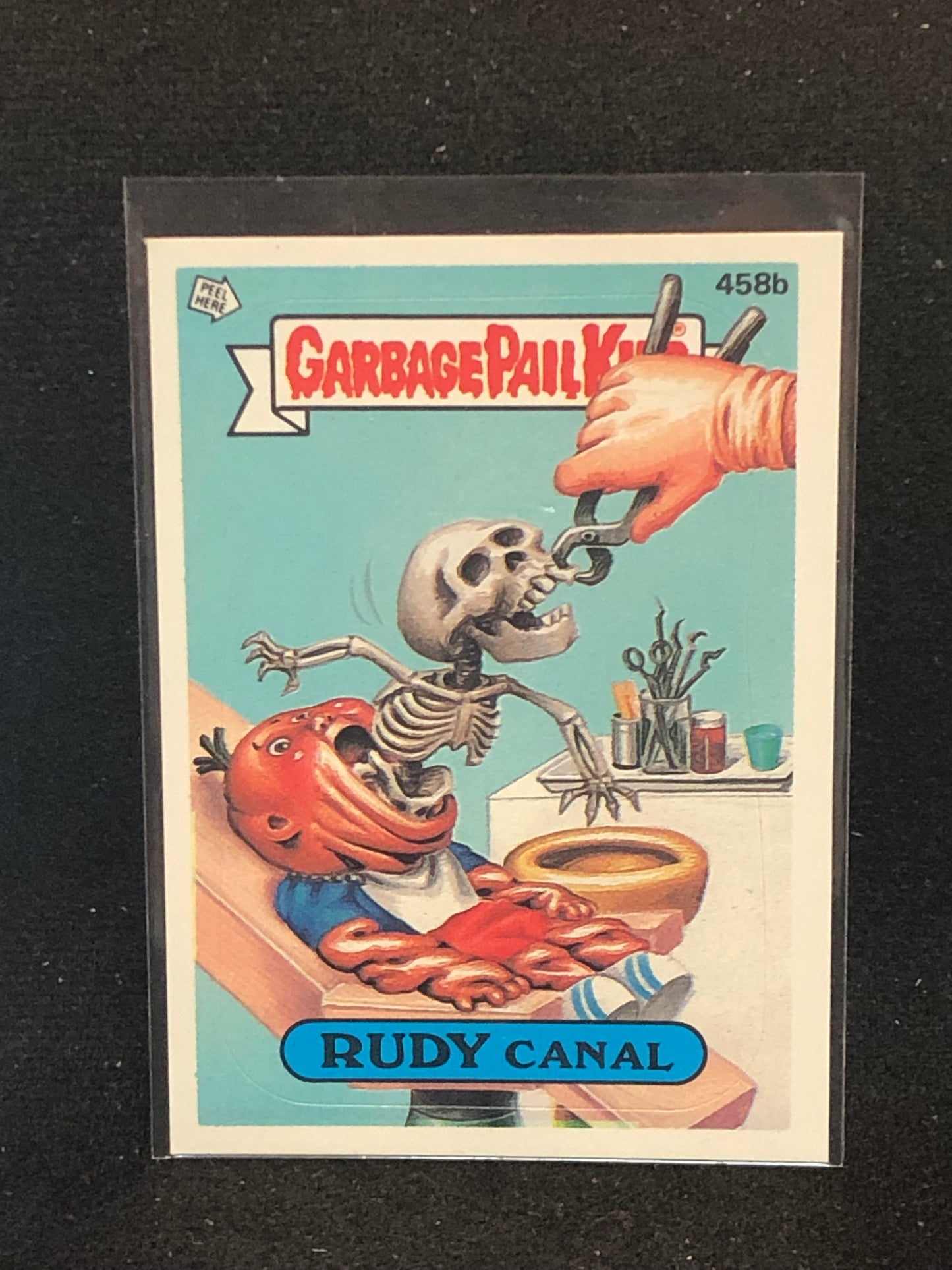 Garbage Pail Kids Original Series 11 (os11) 458b Rudy Canal