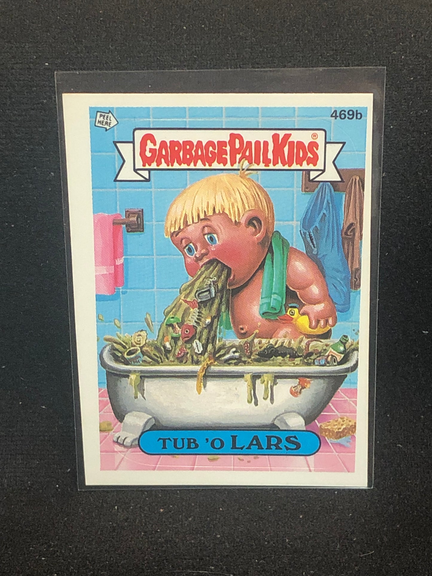 Garbage Pail Kids Original Series 12 (os12) 469b Tub O' Lars