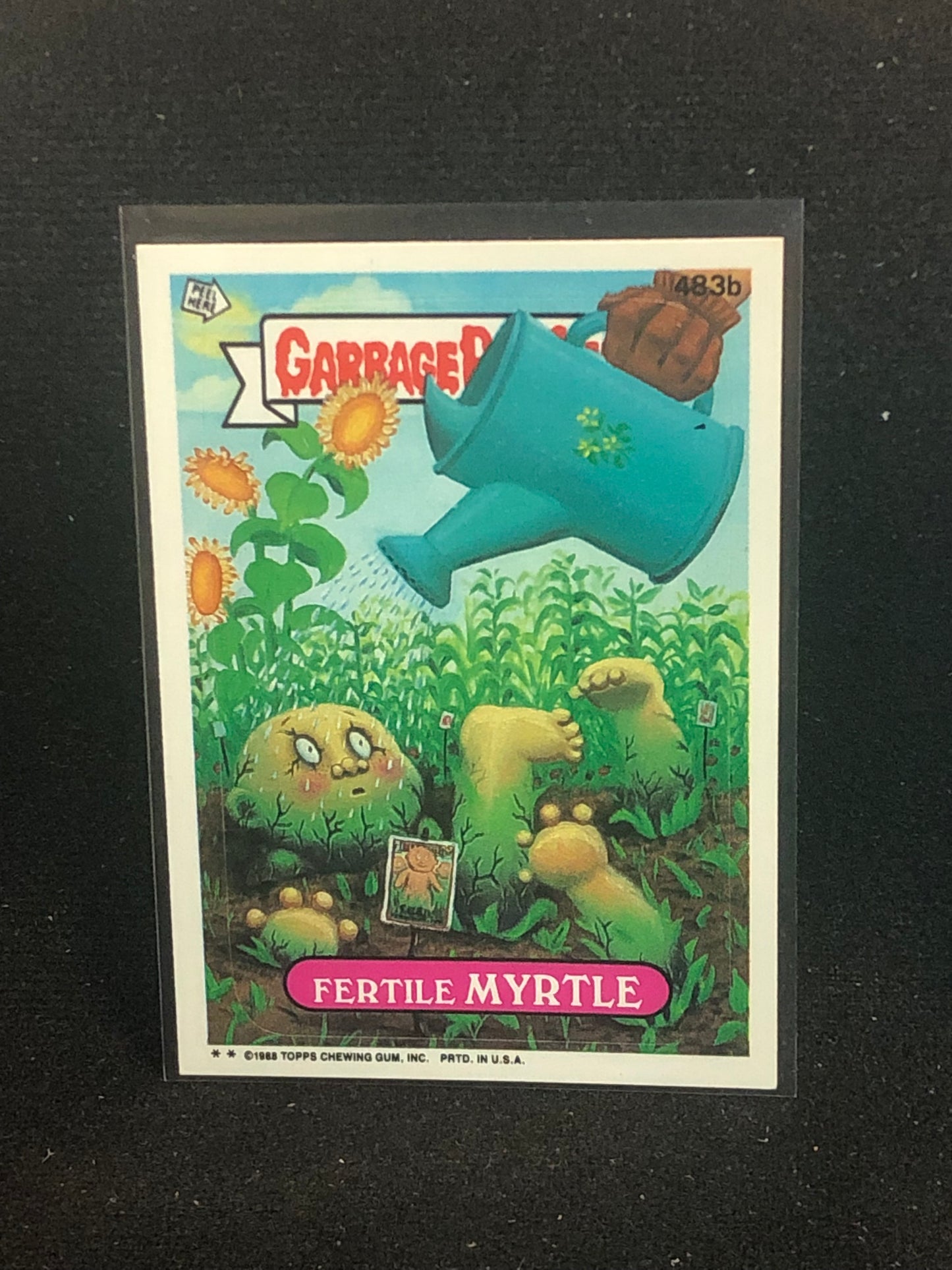 Garbage Pail Kids Original Series 12 (os12) 483b Fertile Myrtle