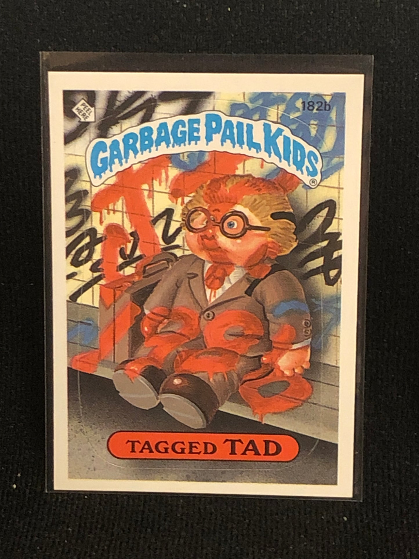 Garbage Pail Kids Original Series 5 (os5) 182b Tagged Tad