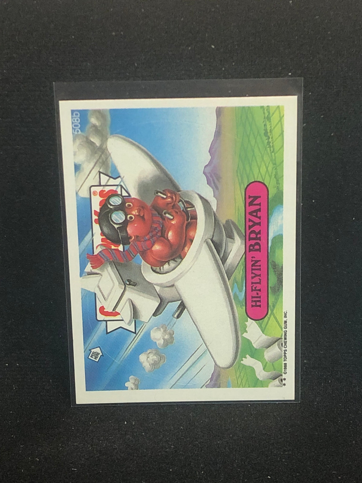 Garbage Pail Kids Original Series 13 (os13) 508b Hi-Flyin Bryan