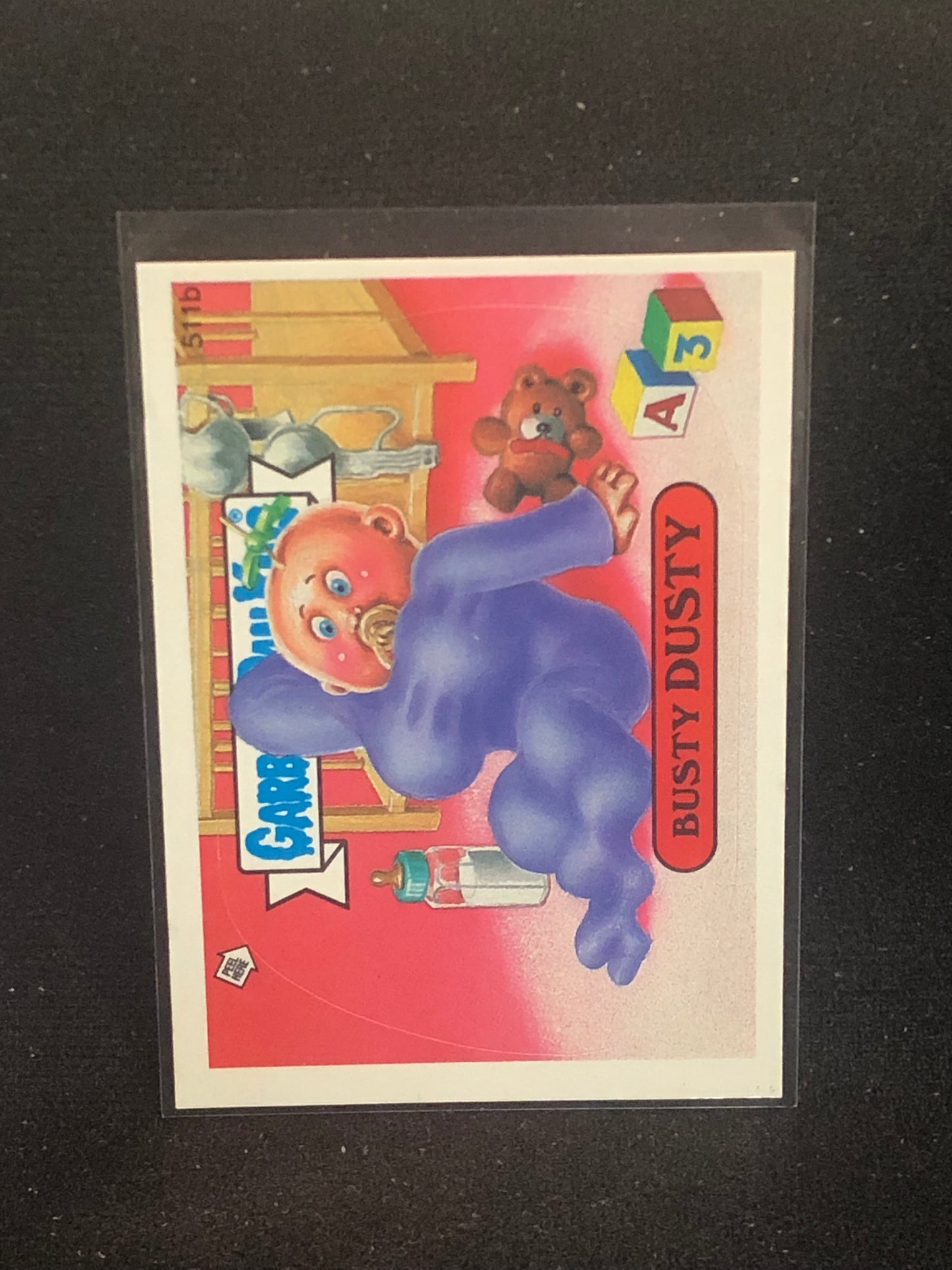 Garbage Pail Kids Original Series 13 (os13) 511b Busty Dusty