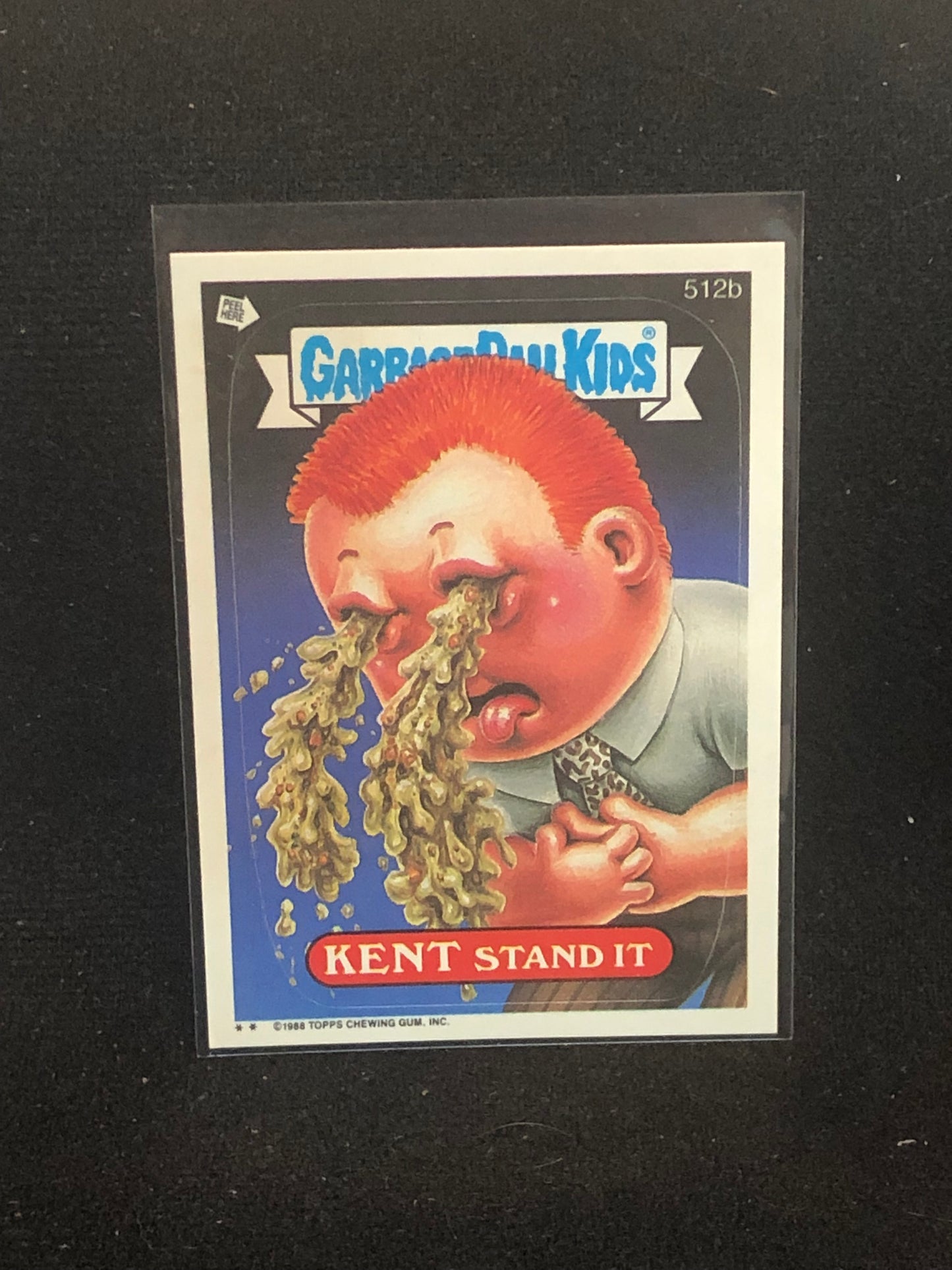 Garbage Pail Kids Original Series 13 (os13) 512b Kent Stand It