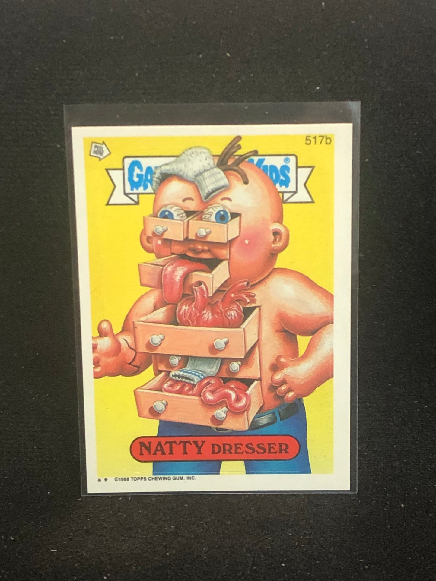 Garbage Pail Kids Original Series 13 (os13) 517b Natty Dresser
