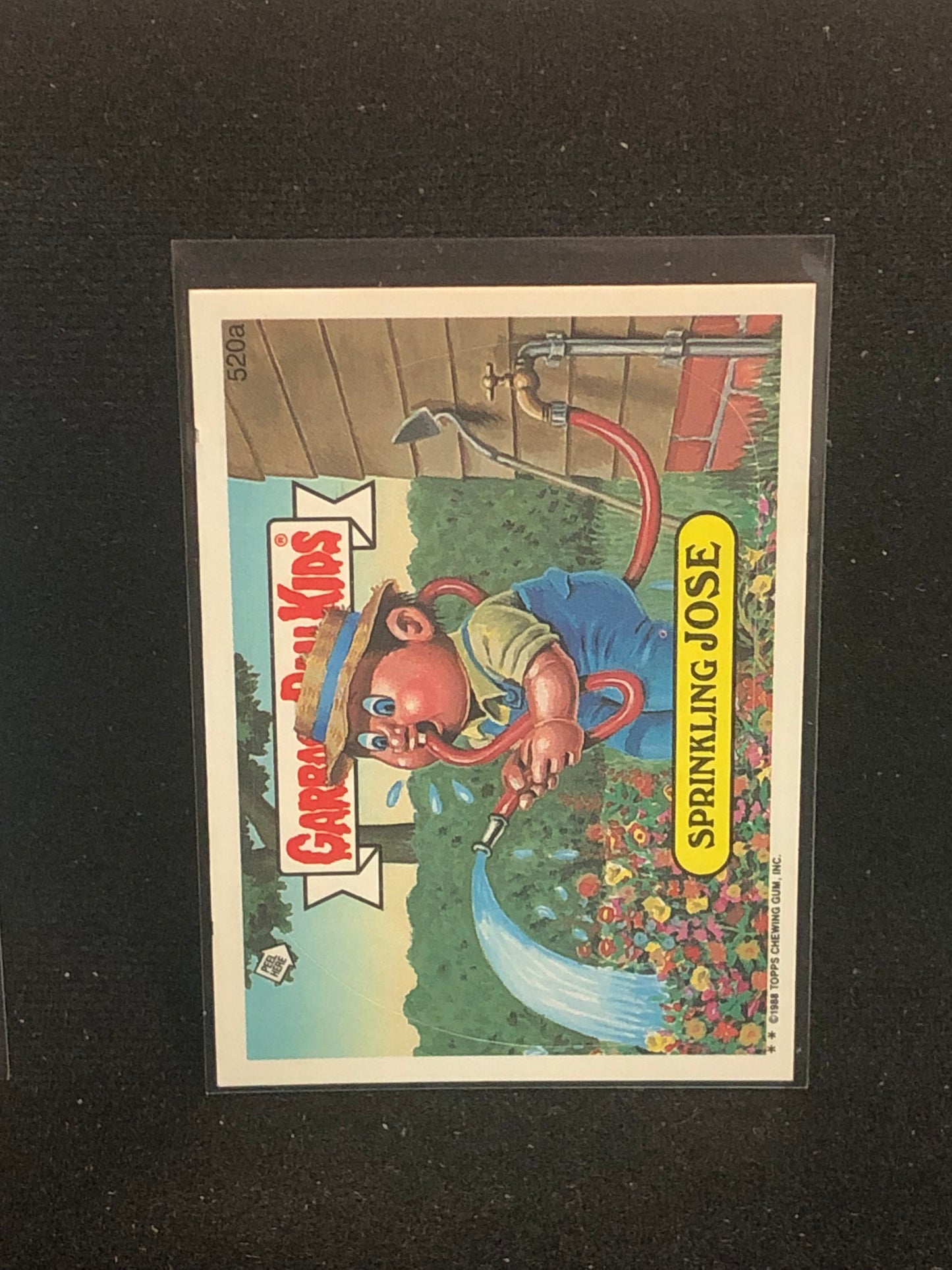 Garbage Pail Kids Original Series 13 (os13) 520a Sprinkling Jose