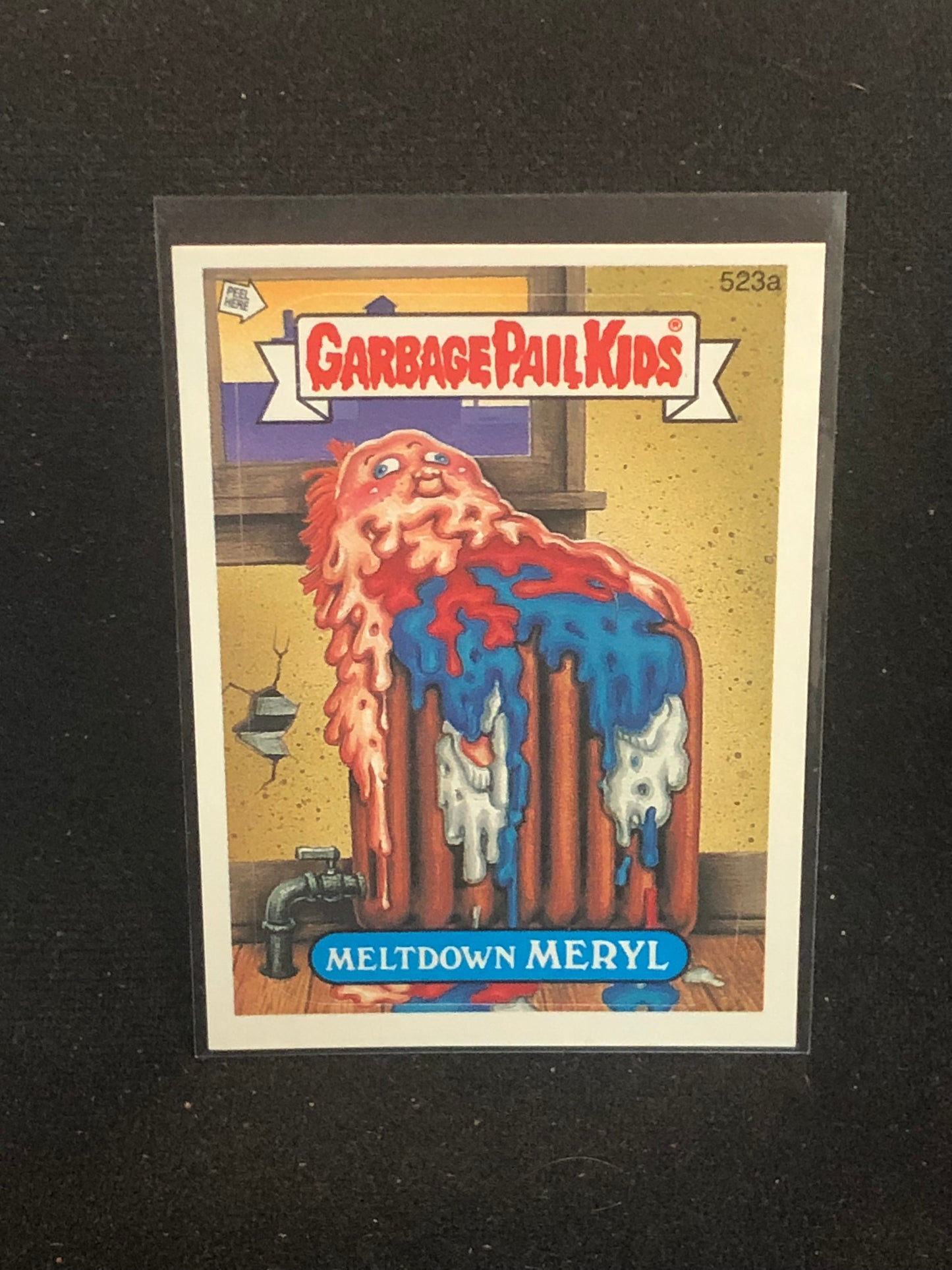Garbage Pail Kids Original Series 13 (os13) 523a Meltdown Meryl