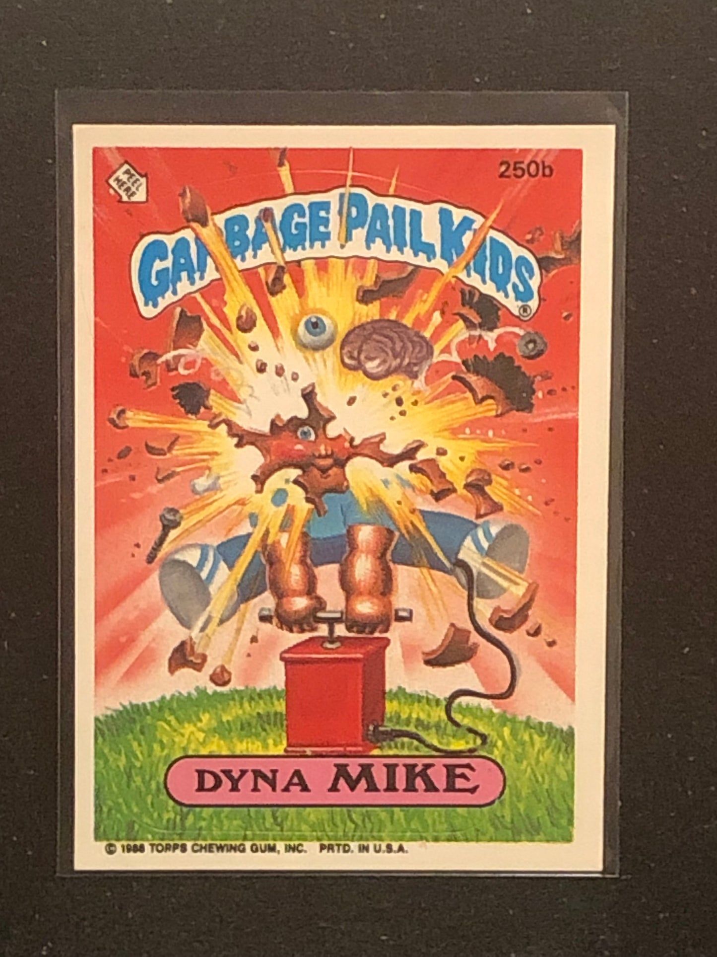 Garbage Pail Kids Original Series 6 (os6) 250b Dyna Mike