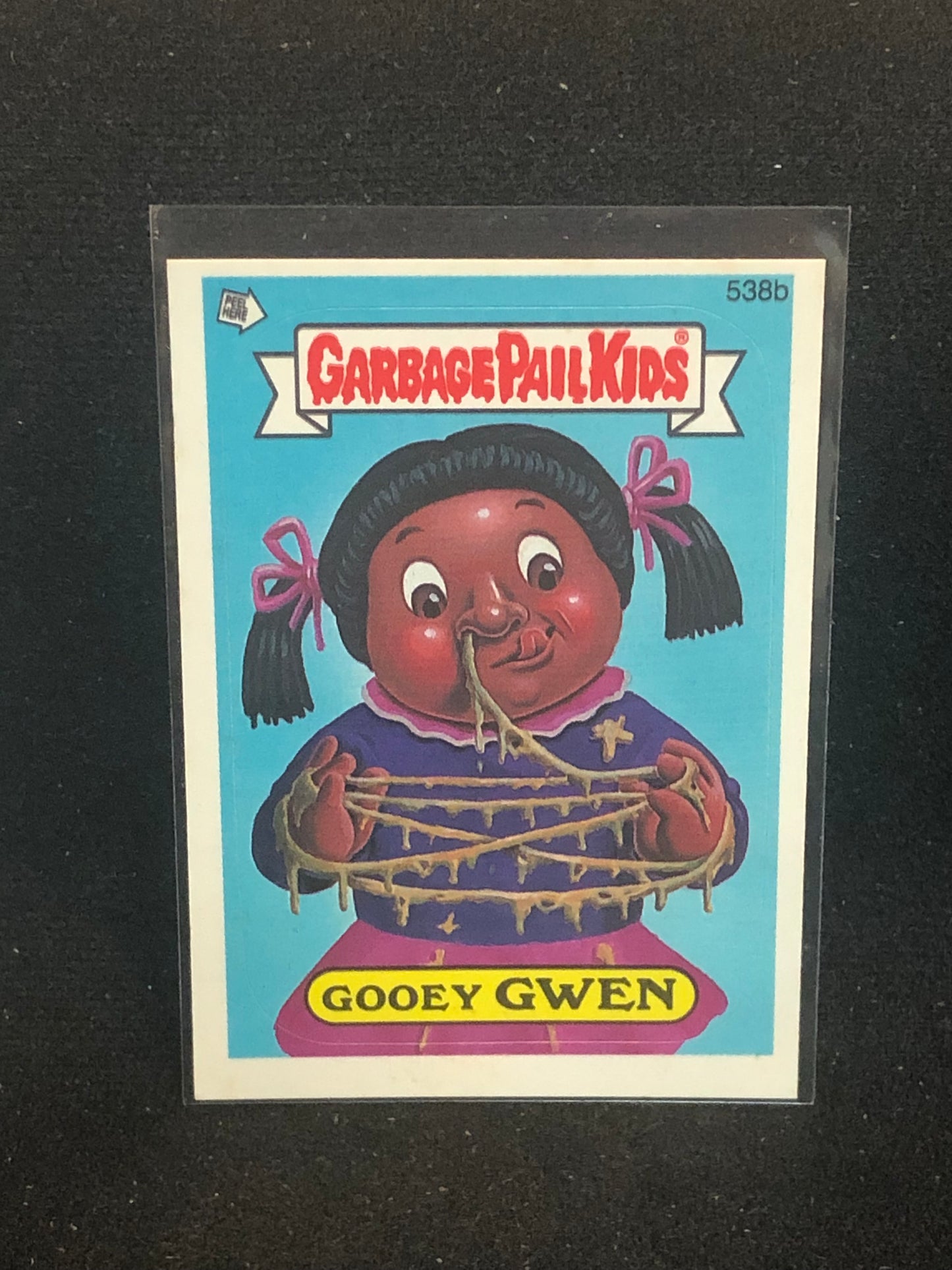 Garbage Pail Kids Original Series 13 (os13) 538b Gooey Gwen