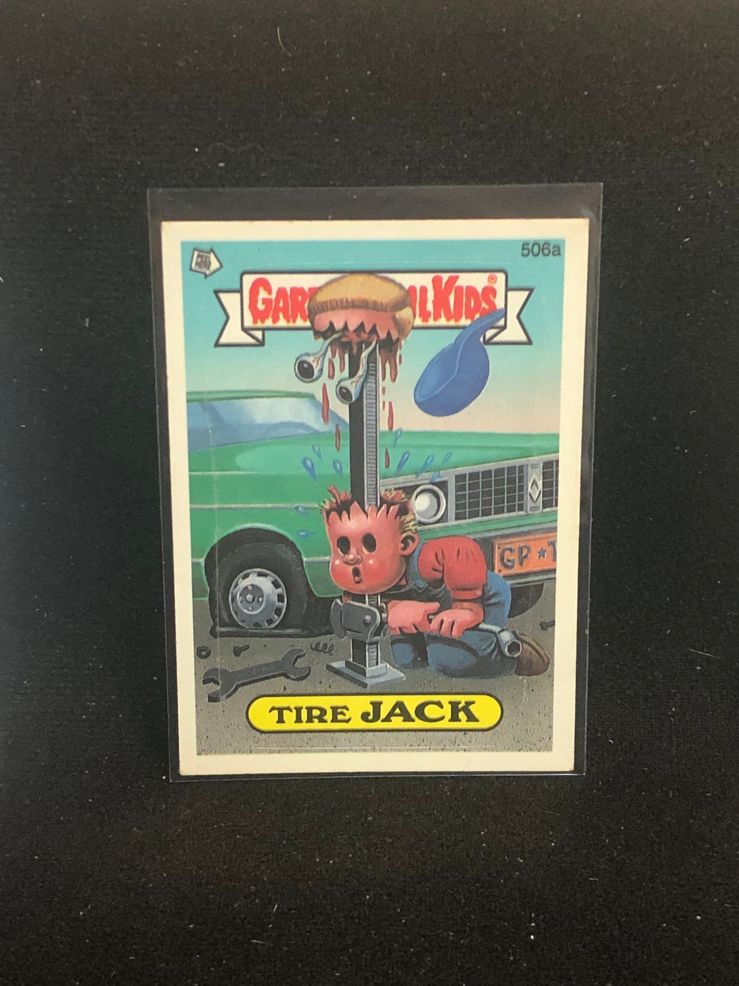 Garbage Pail Kids Original Series 13 (os13) 506a Tire Jack
