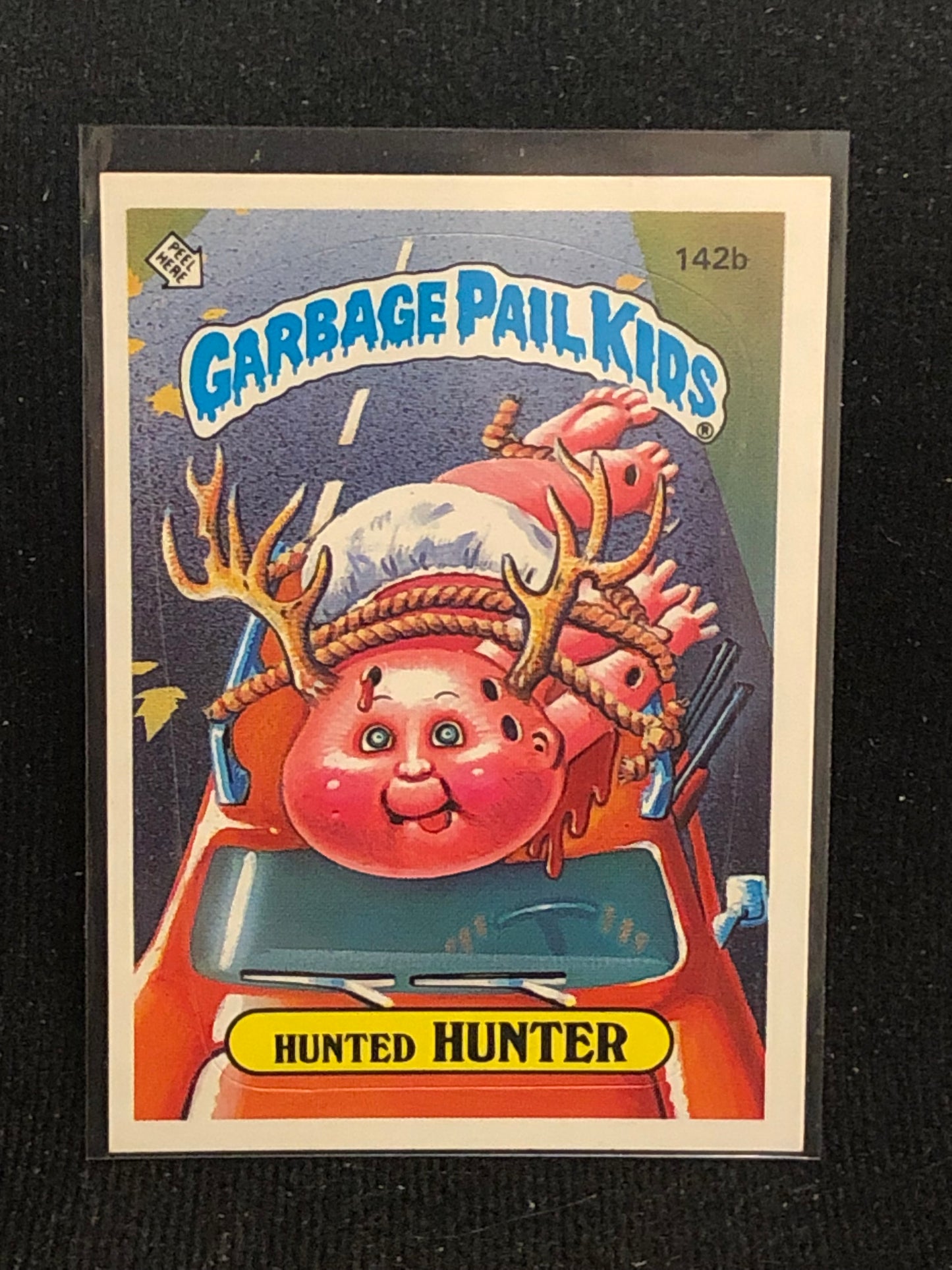 Garbage Pail Kids Original Series 4 (os4) 142b Hunted Hunter