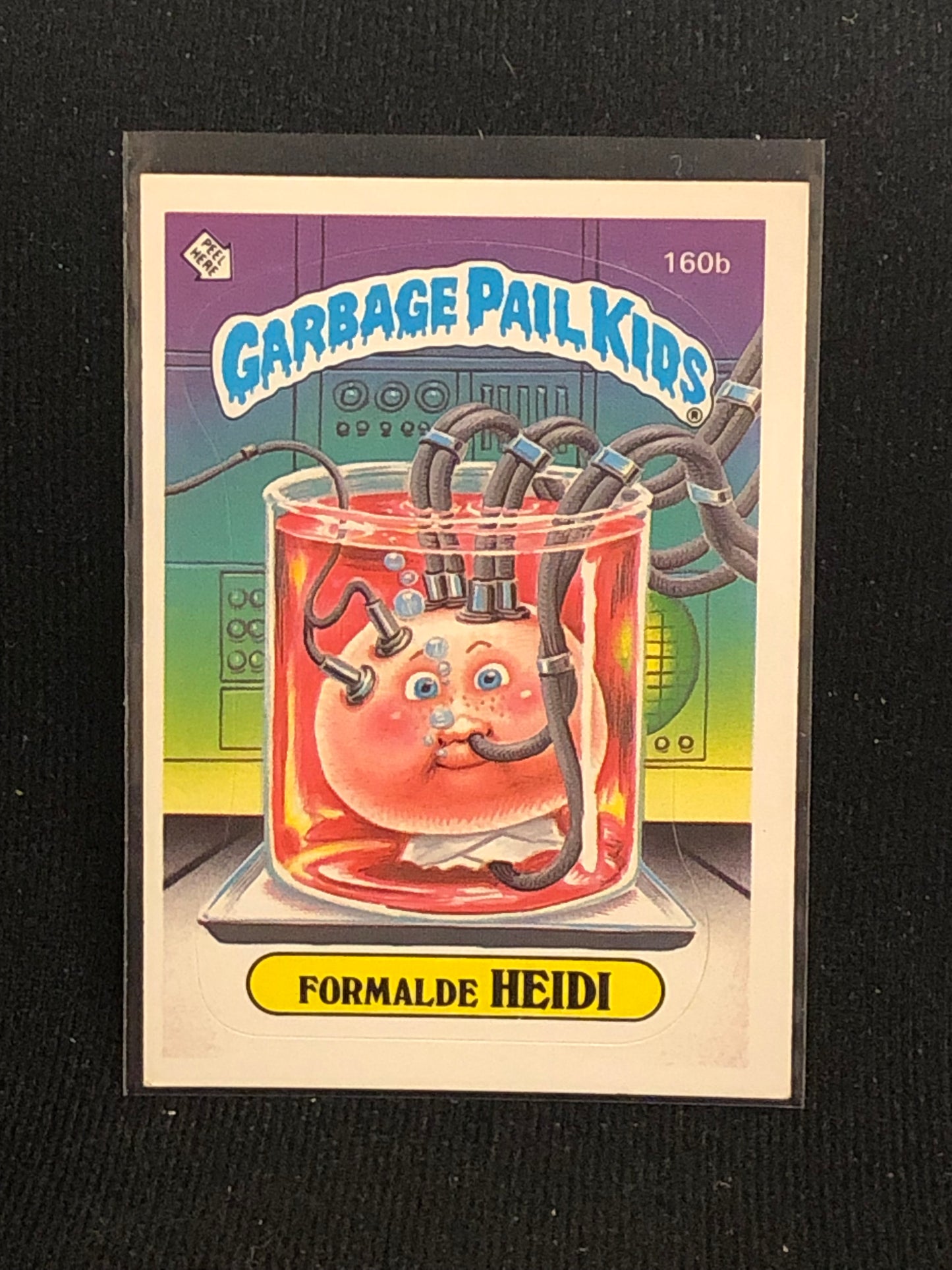 Garbage Pail Kids Original Series 4 (os4) 160b Formalde Heidi