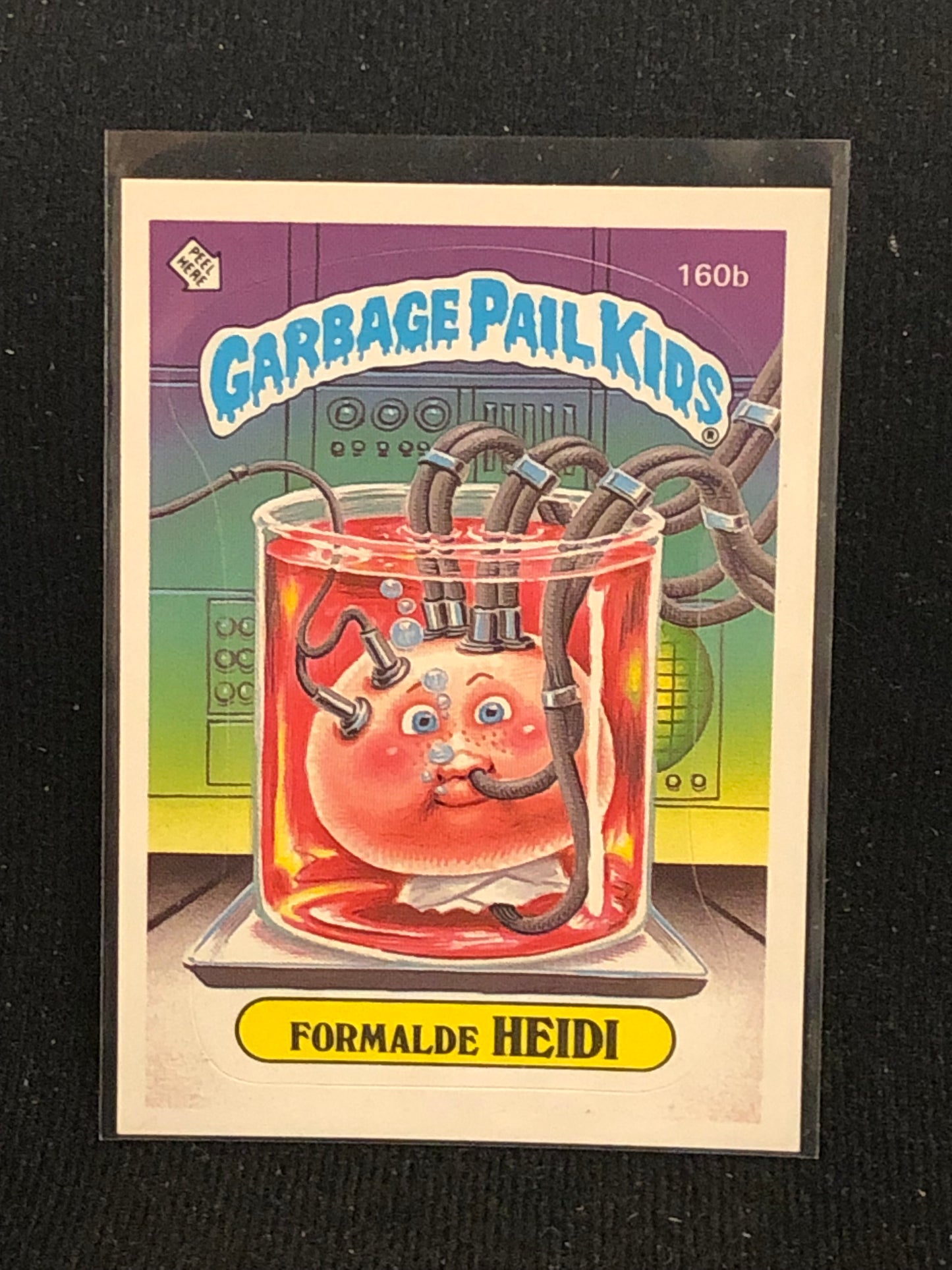 Garbage Pail Kids Original Series 4 (os4) 160b Formalde Heidi
