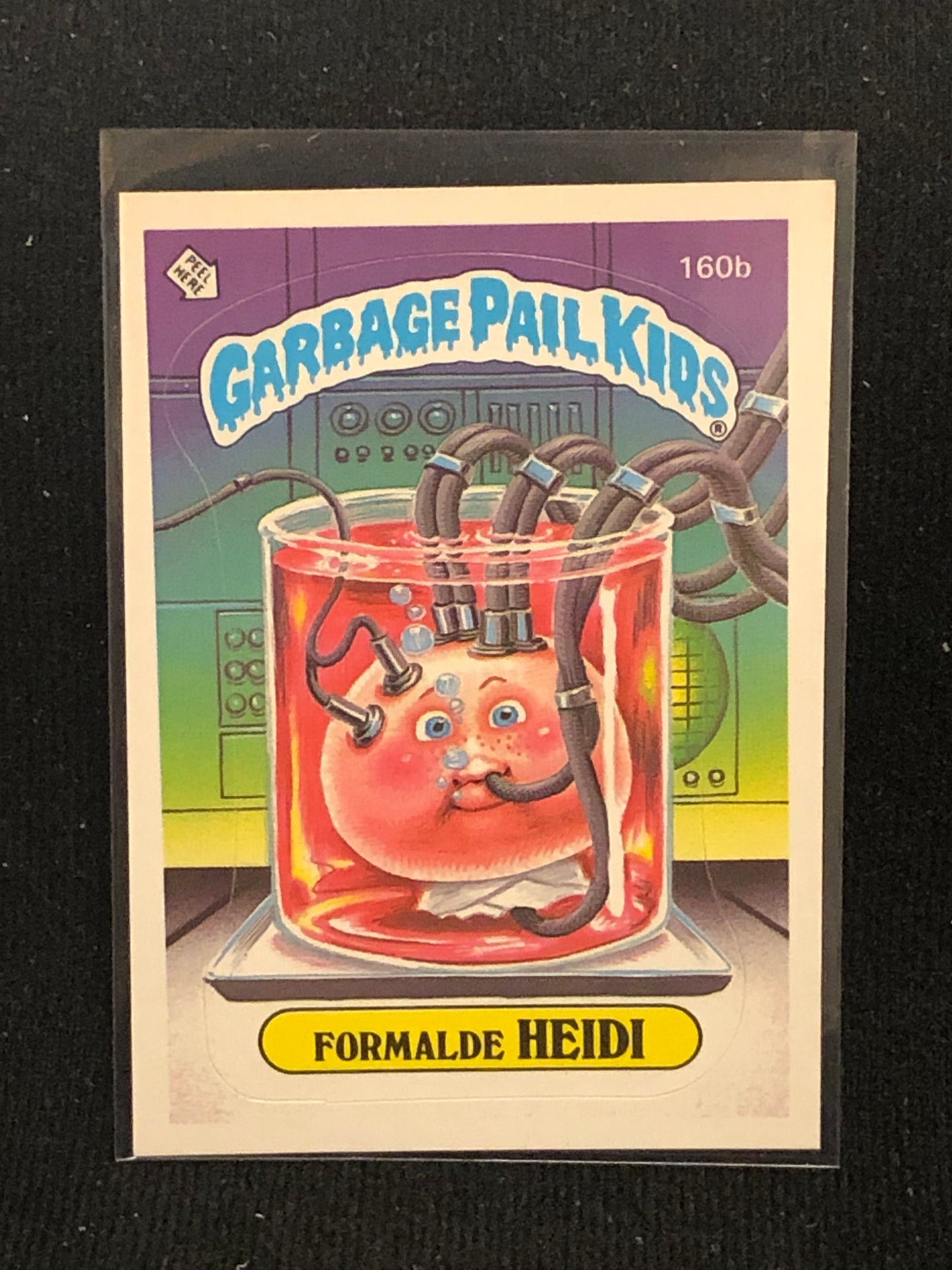 Garbage Pail Kids Original Series 4 (os4) 160b Formalde Heidi