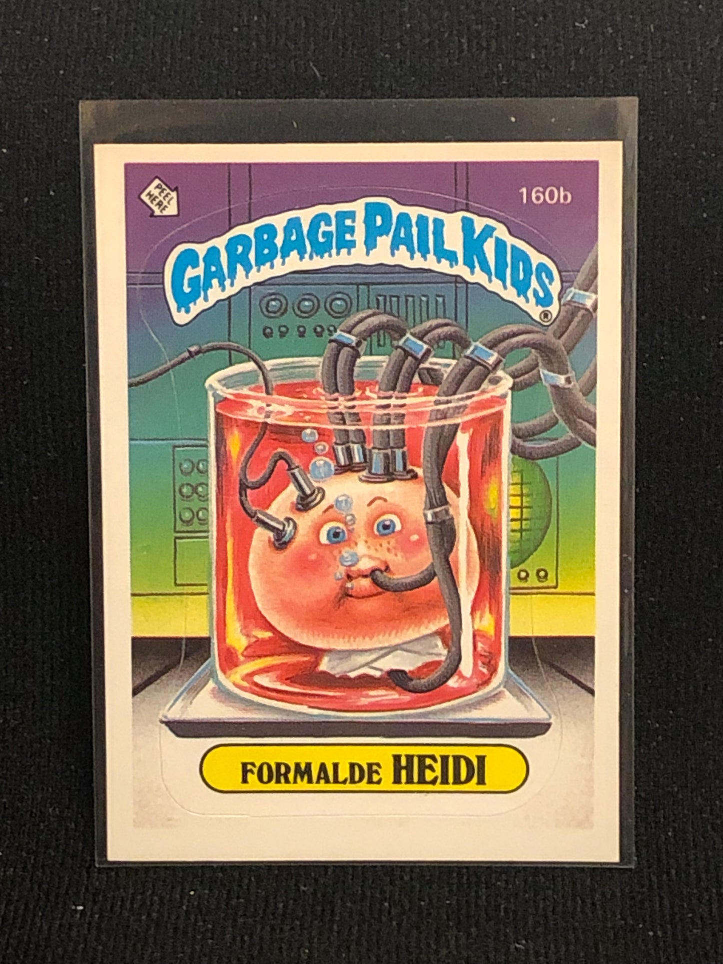 Garbage Pail Kids Original Series 4 (os4) 160b Formalde Heidi