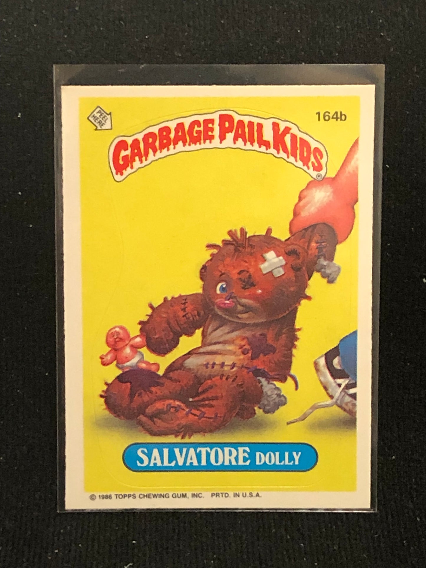 Garbage Pail Kids Original Series 4 (os4) 164b Salvatore Dolly