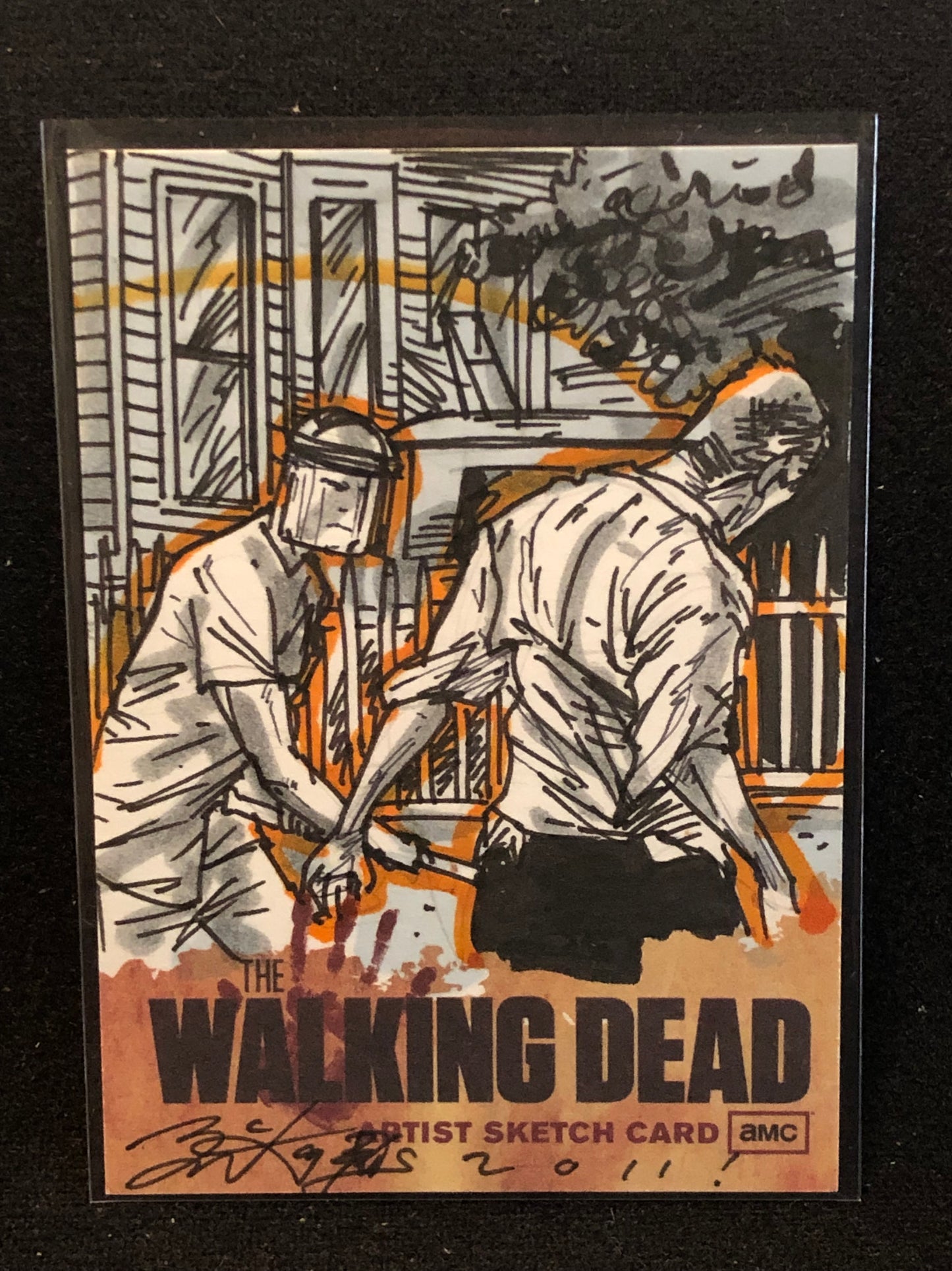 2011 Cryptozoic The Walking Dead Season 1 U-PICK Sketch Card Singles 1/1