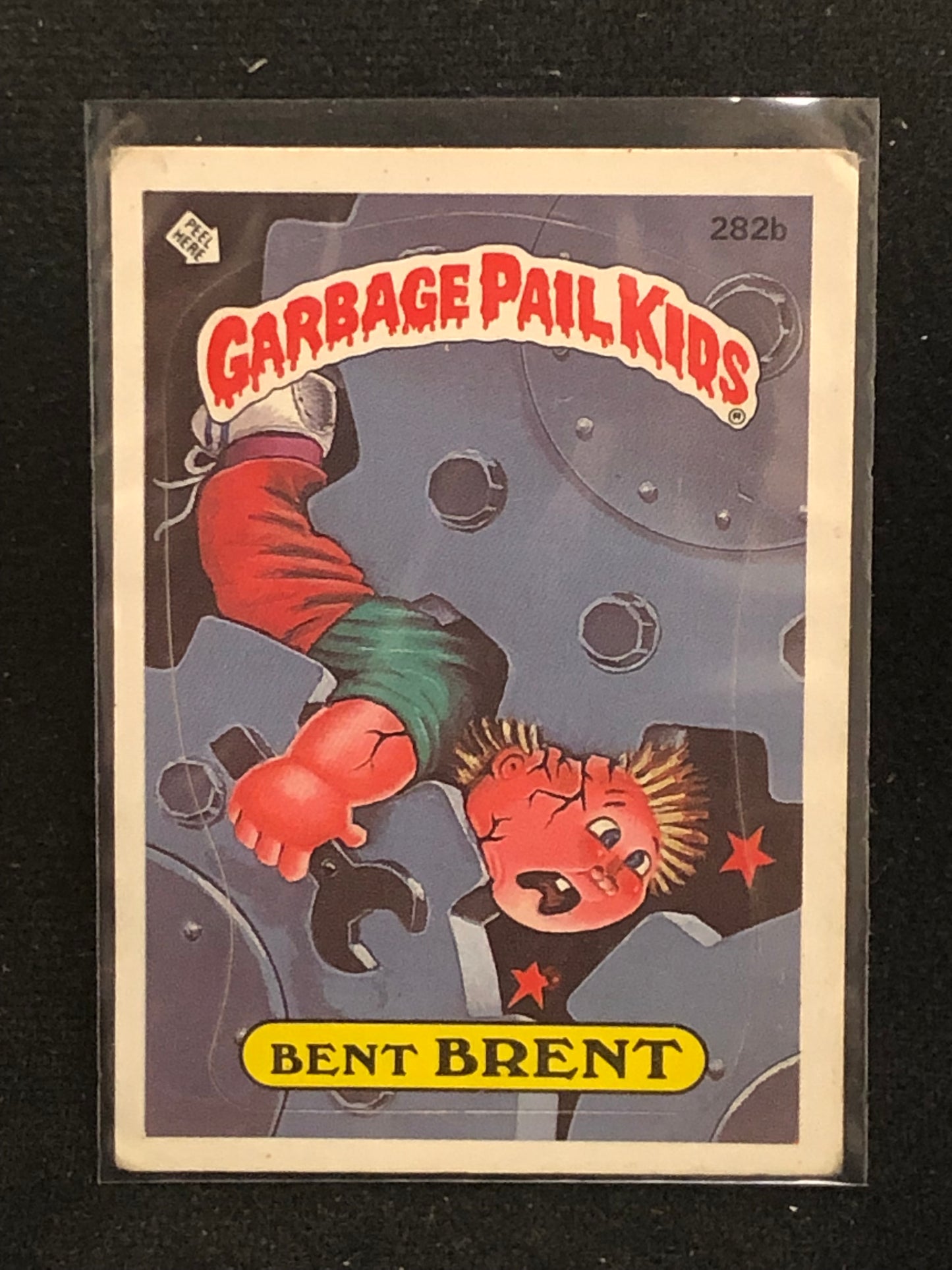 Garbage Pail Kids Original Series 7 (os7) 282b Bent Brent