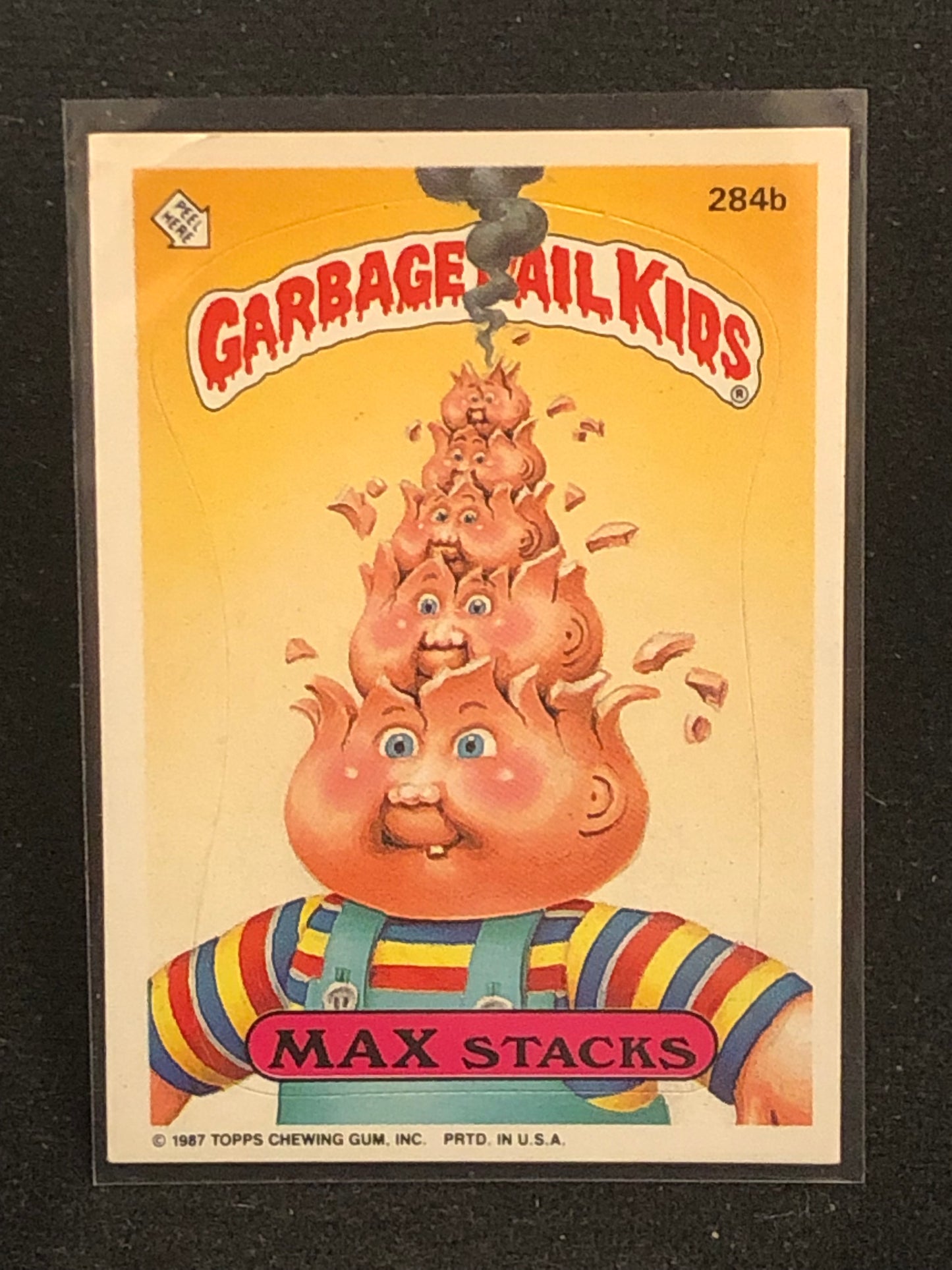 Garbage Pail Kids Original Series 7 (os7) 284b Max Stacks