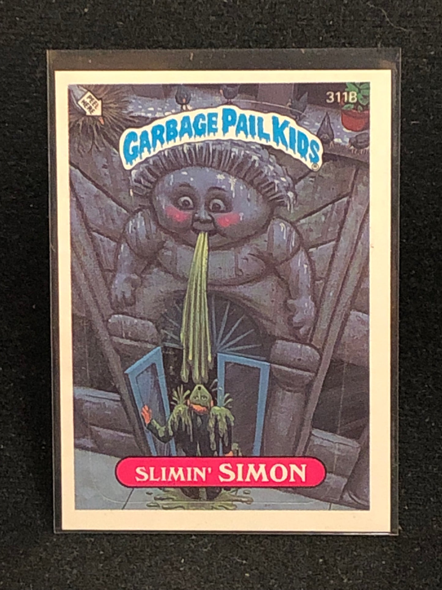 Garbage Pail Kids Original Series 8 (os8) 311b Slimin Simon